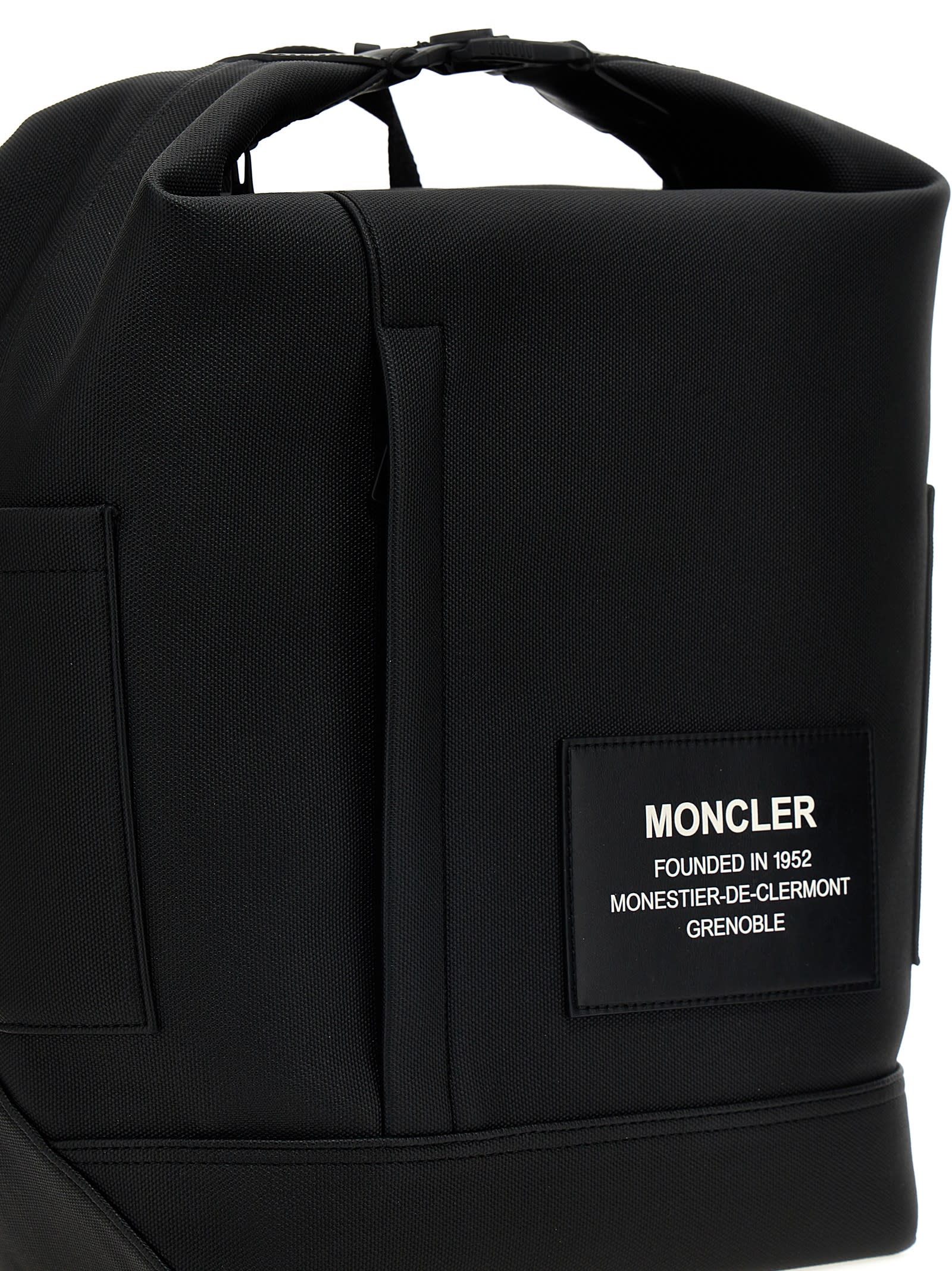 Shop Moncler Nakoa Backpack In Black