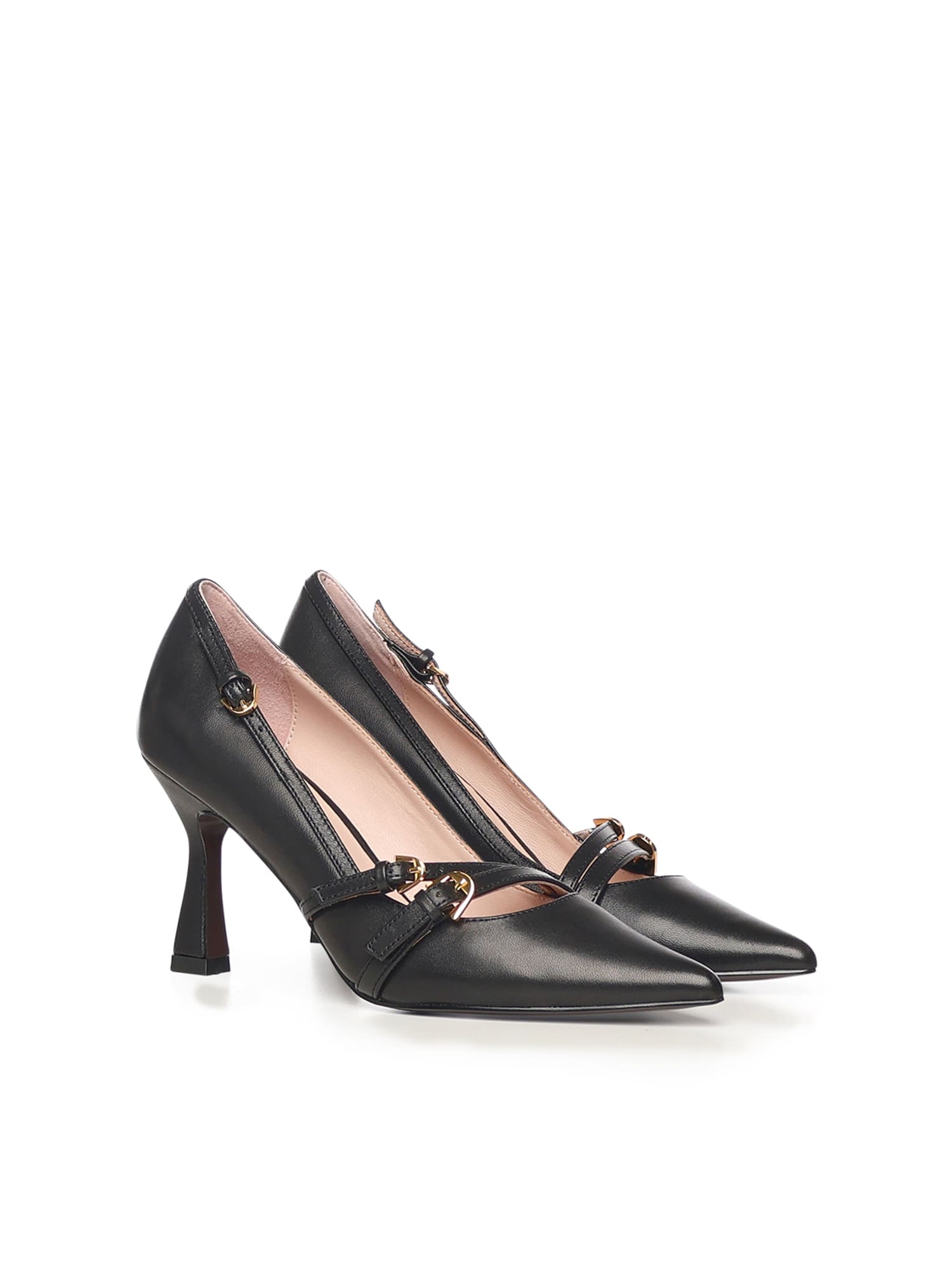 Coccinelle Fernanda Leather Pumps In Black