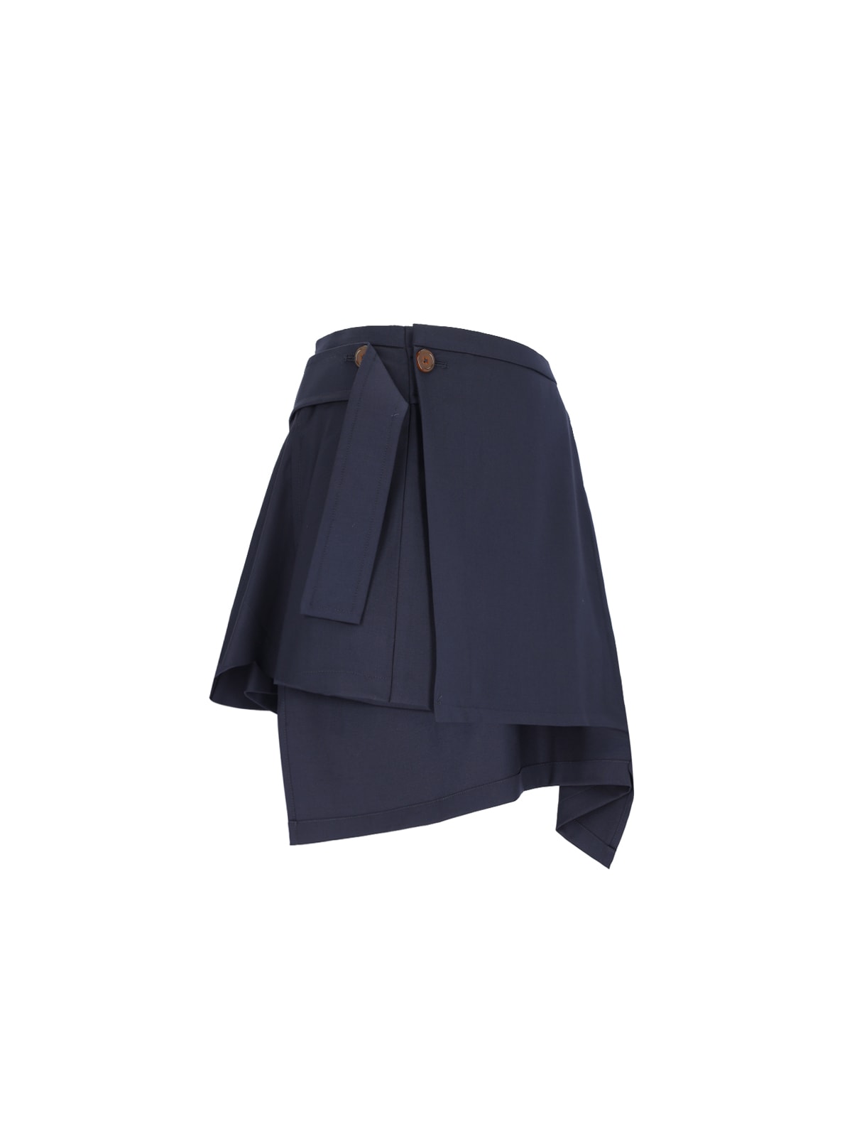 Shop Vivienne Westwood Mini Skirt Meghan In Blue