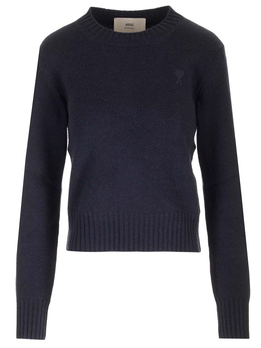 Tonal Adc Sweater Navy Blue