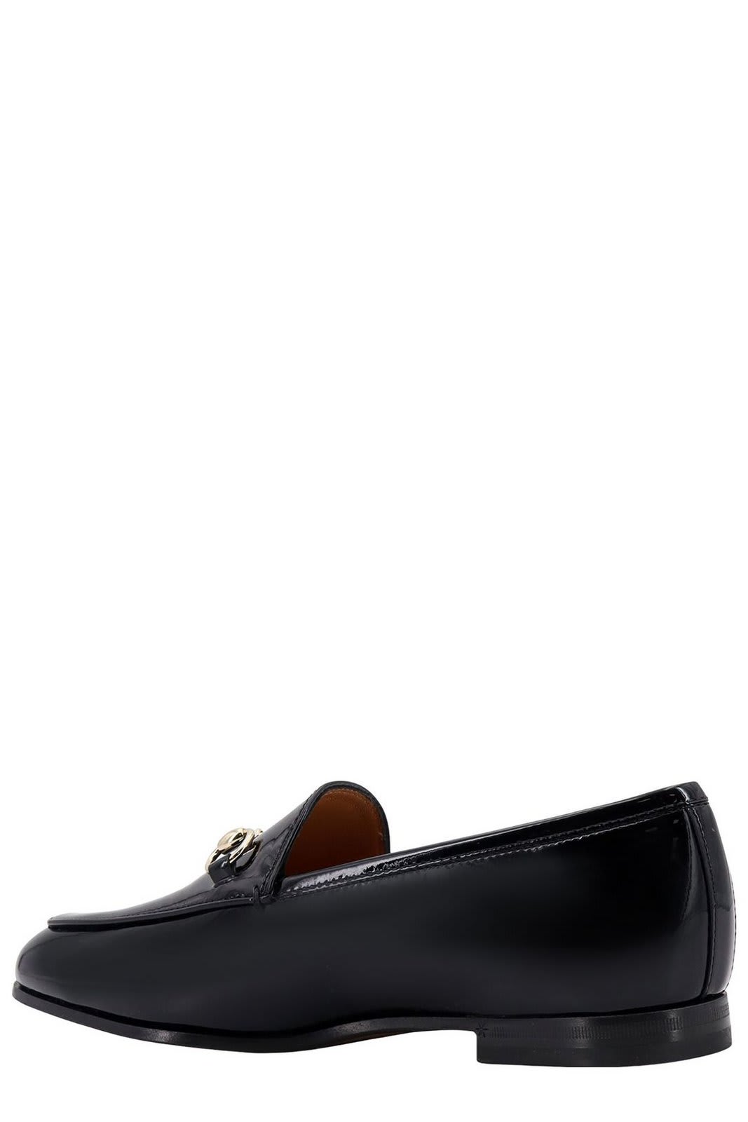 Gucci Jordaan Zlip-on Loafers In Black