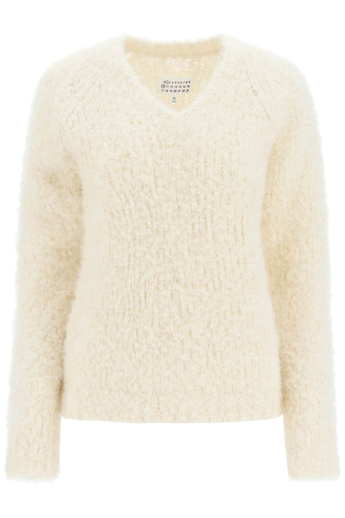 Maison Margiela Boucle Mohair Sweater | Smart Closet