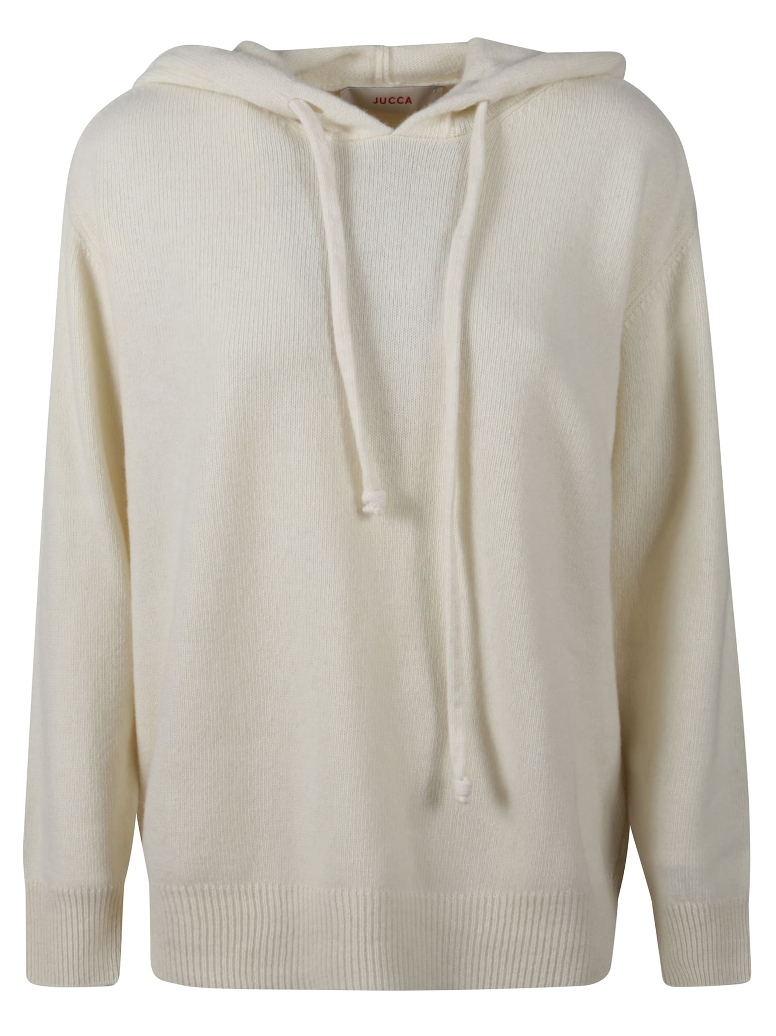 Jucca Hooded Sweetshirt In White