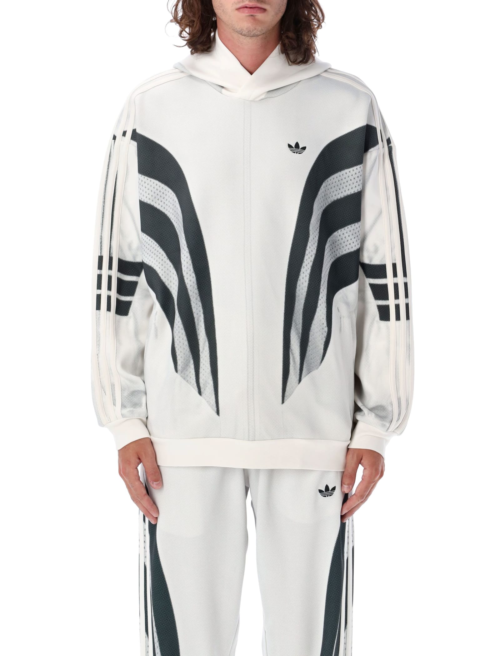 Shop Adidas Originals Predator Hoodie In Clowhi