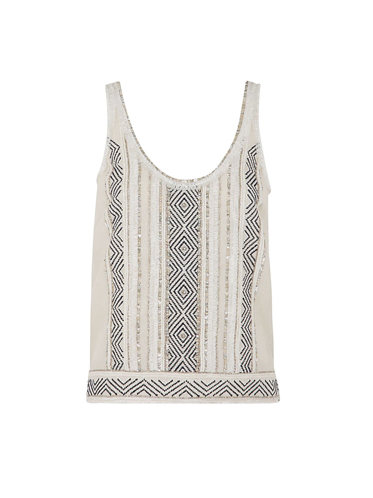 Twinset Fume Embroidered Top