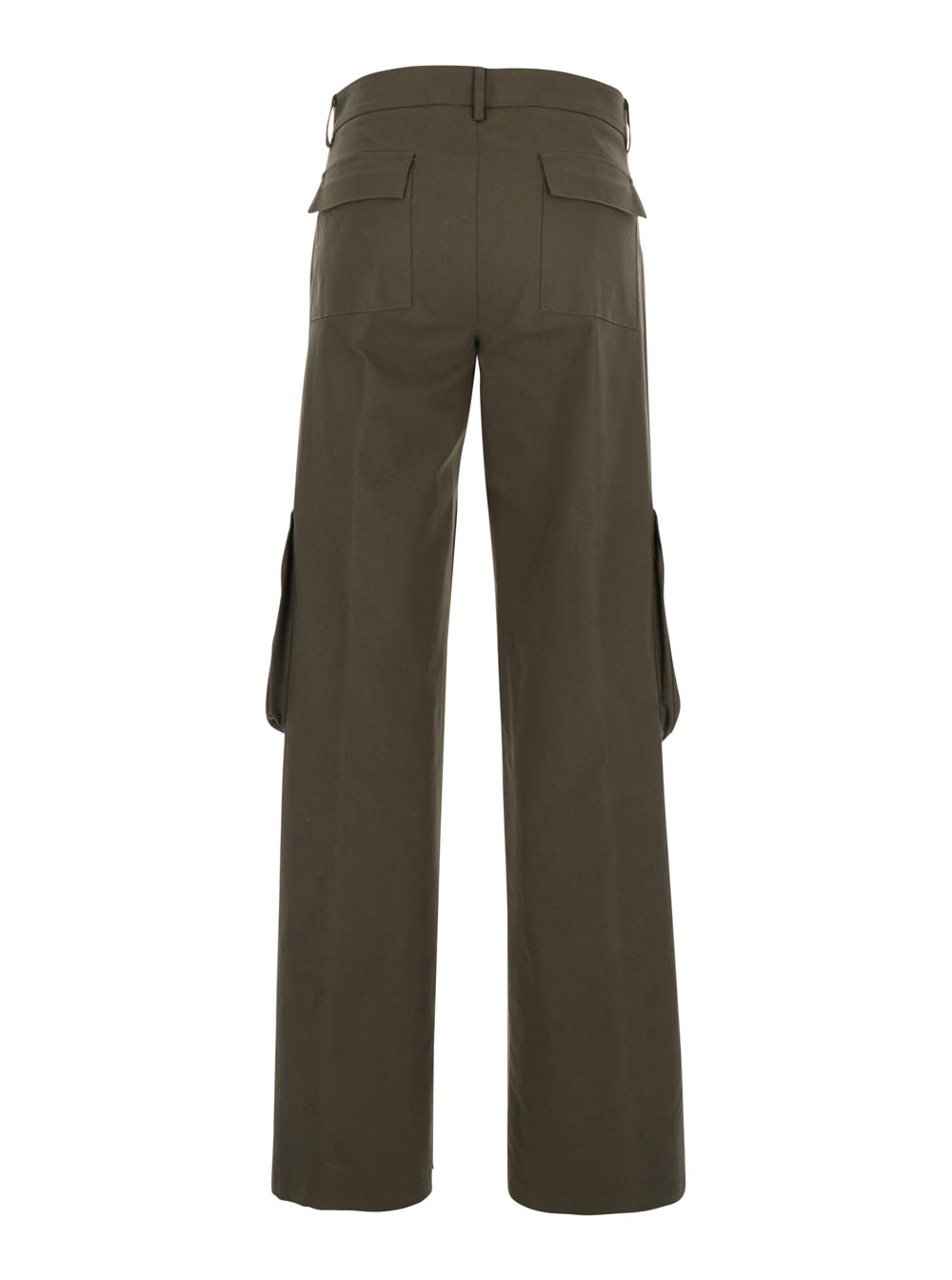 Mauro Grifoni Pantalone Tasconato Rip-stop In Green