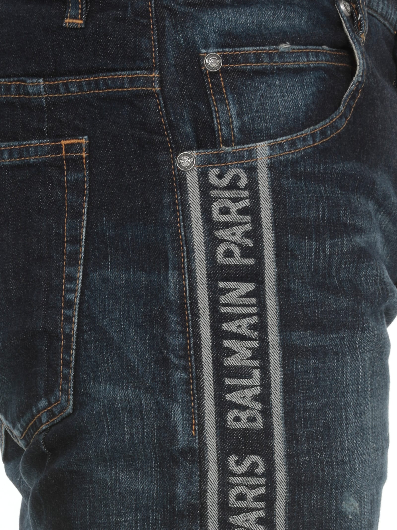 balmain jeans fit