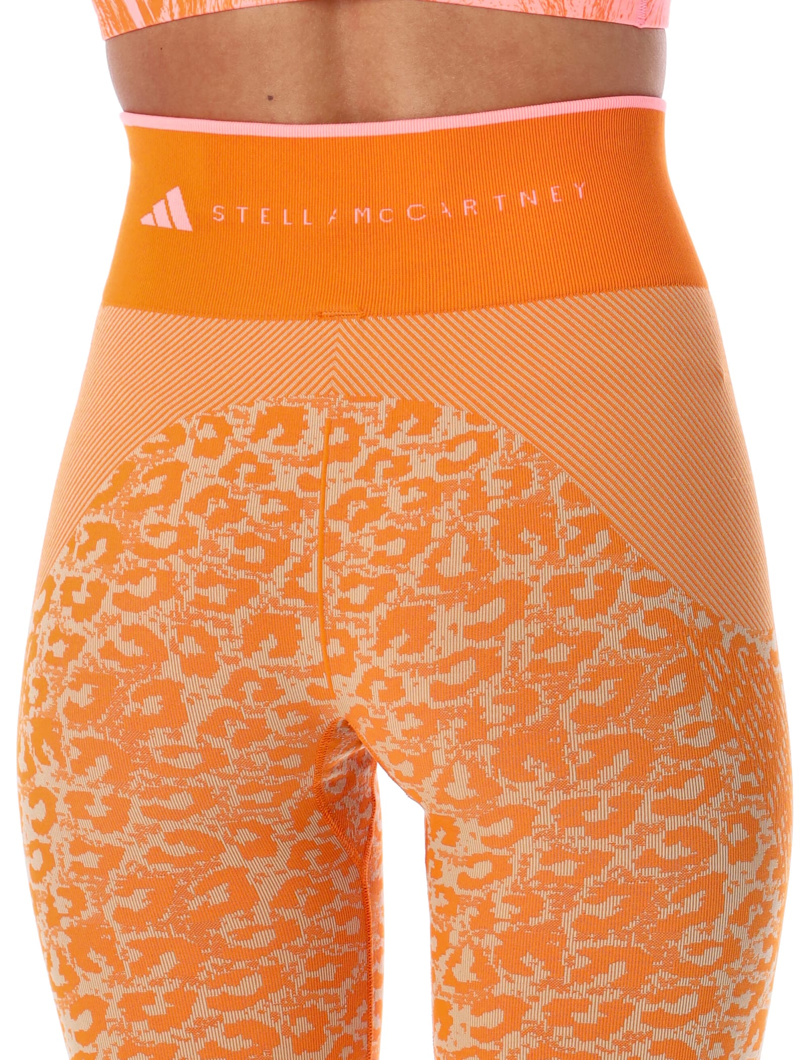 Shop Adidas By Stella Mccartney Active Shorts In Orange