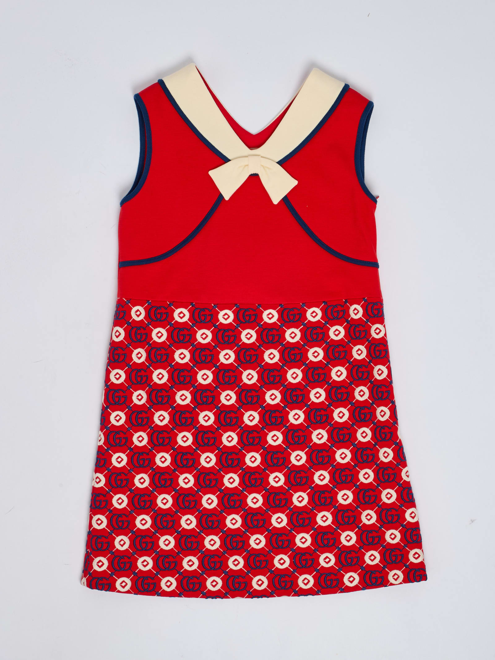Shop Gucci Dress Dress In Rosso