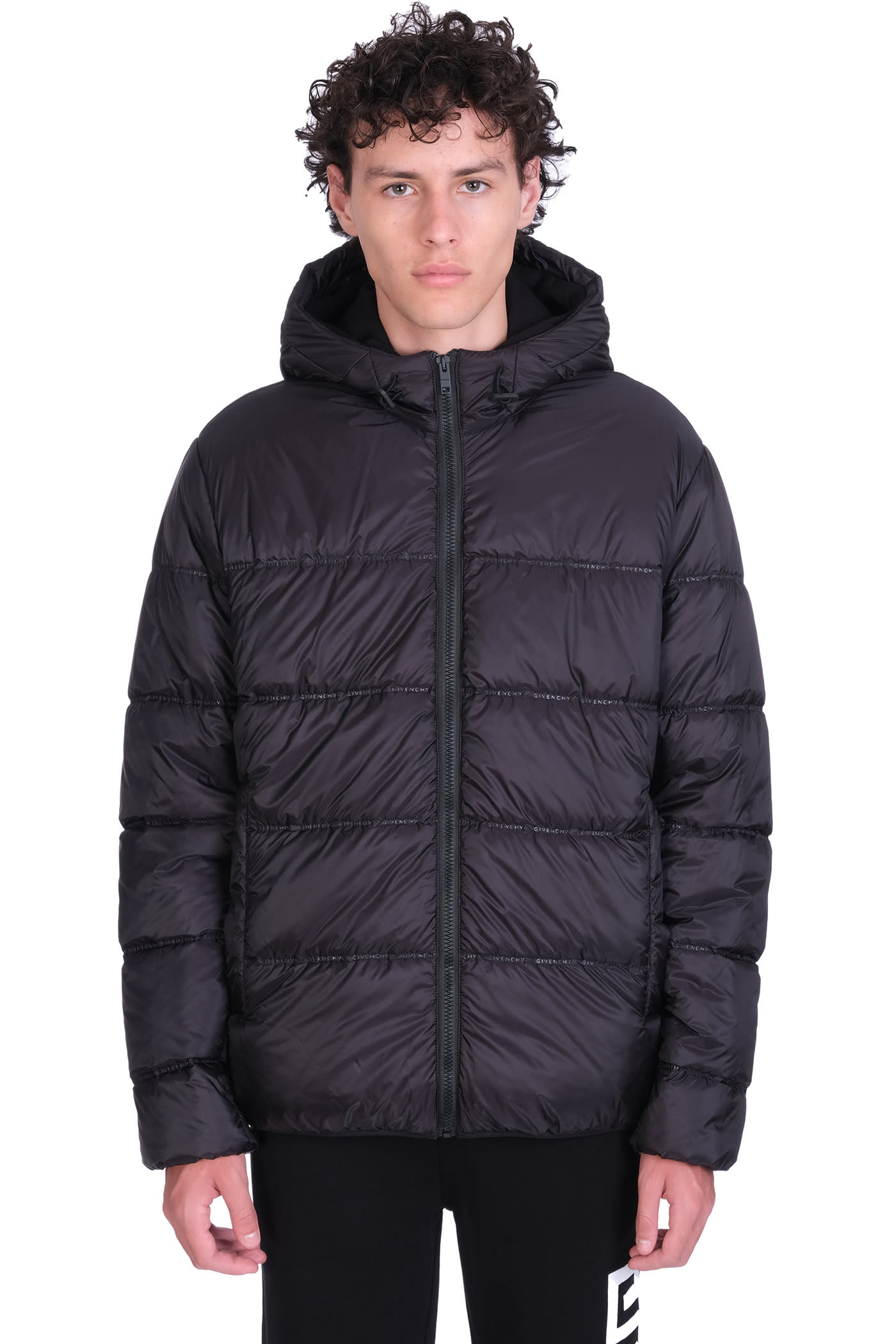 Givenchy Puffer In Black Polyamide