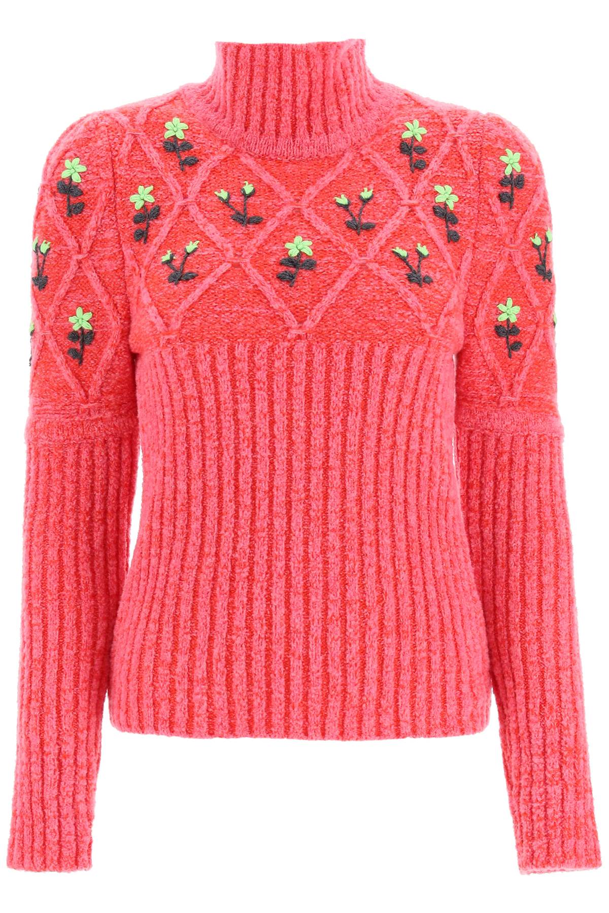 Cormio oma Sweater With Handmade Embroidery