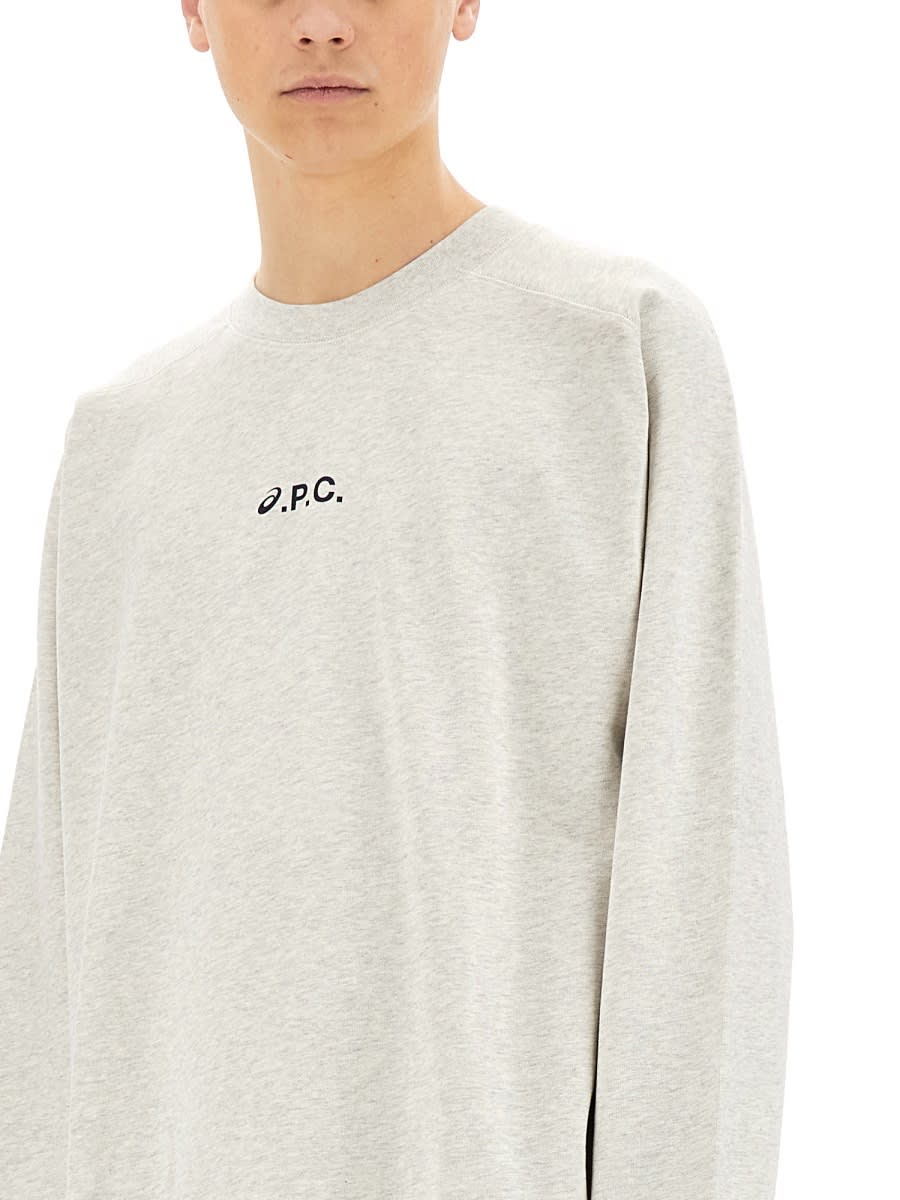 Asics Lake Sweatshirt In Grey