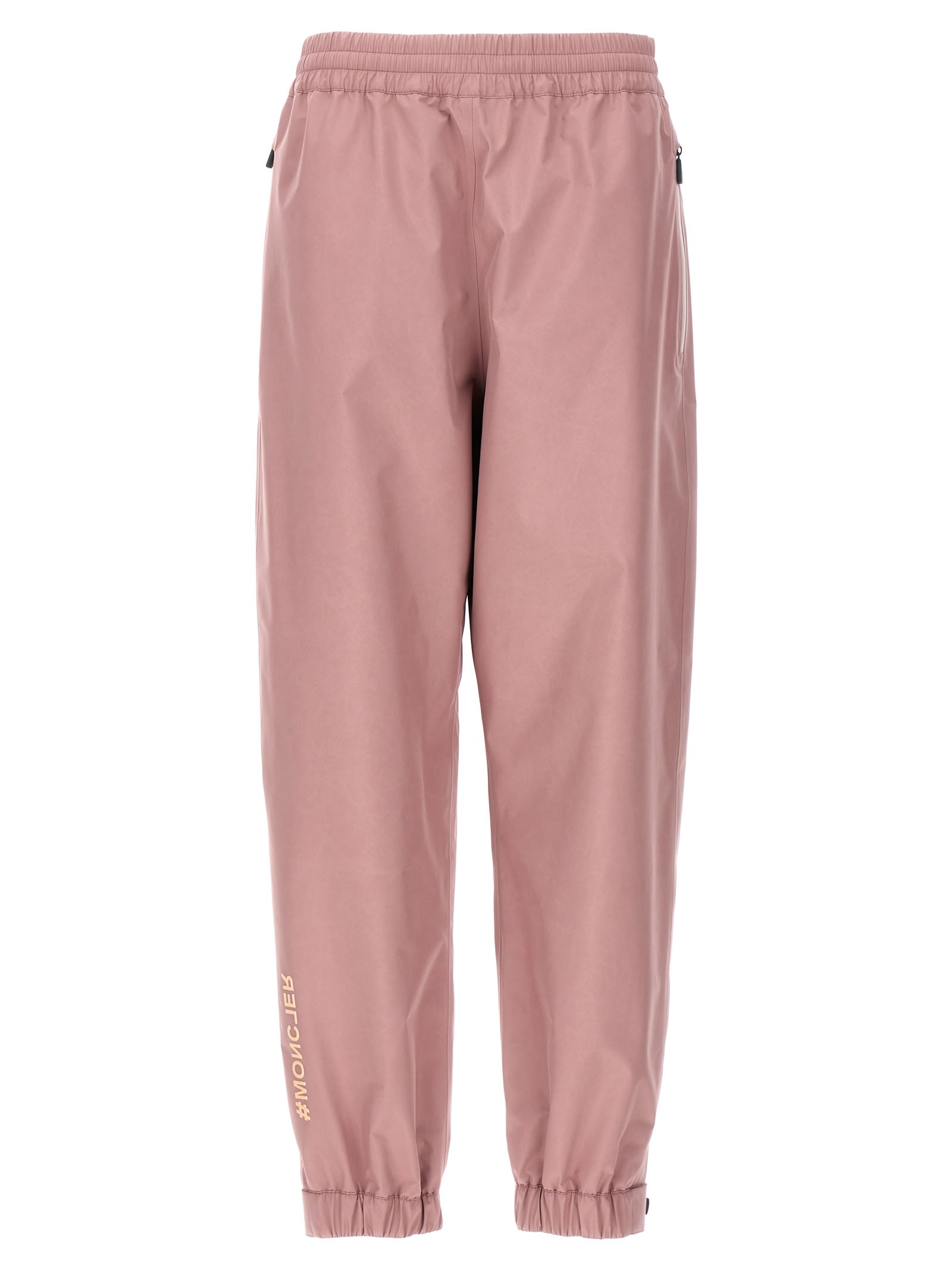 Shop Moncler Gore-tex Pants In Pink