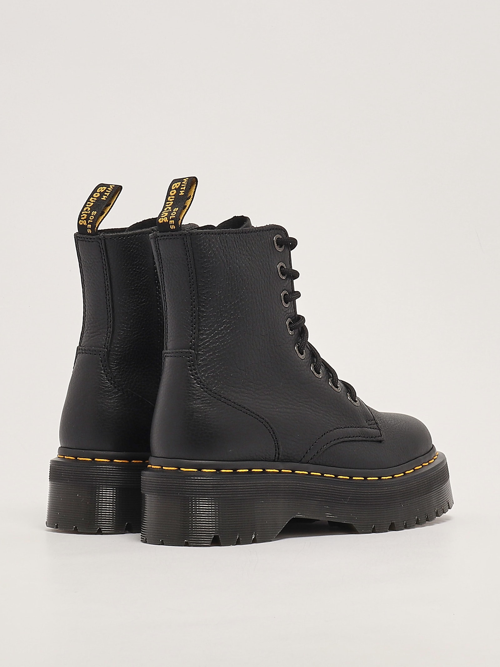 Shop Dr. Martens' Jadon Boots In Nero