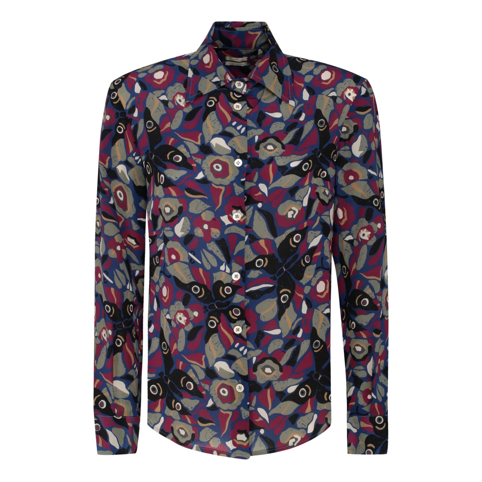 Massimo Alba Multicolor Silk Shirt