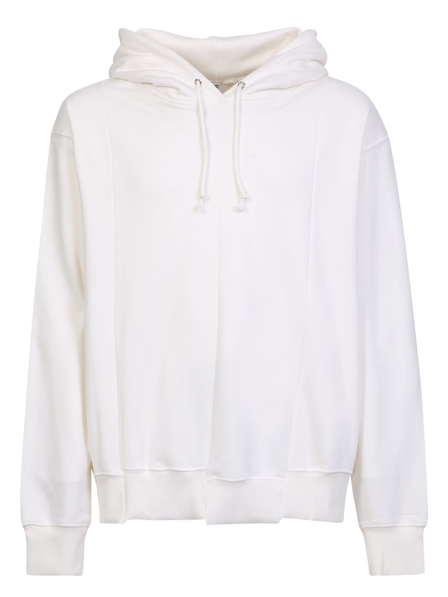 White Reconstructed Hoodie