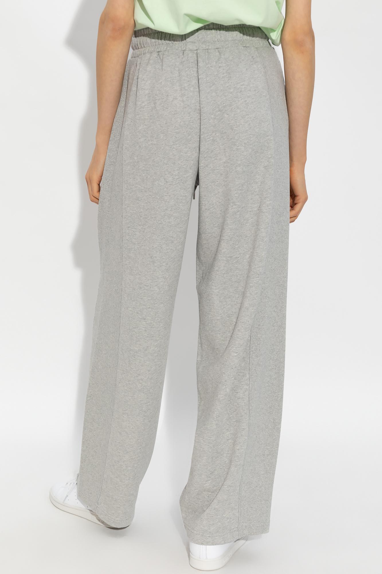 STELLA MCCARTNEY LOGO PATCH TROUSERS