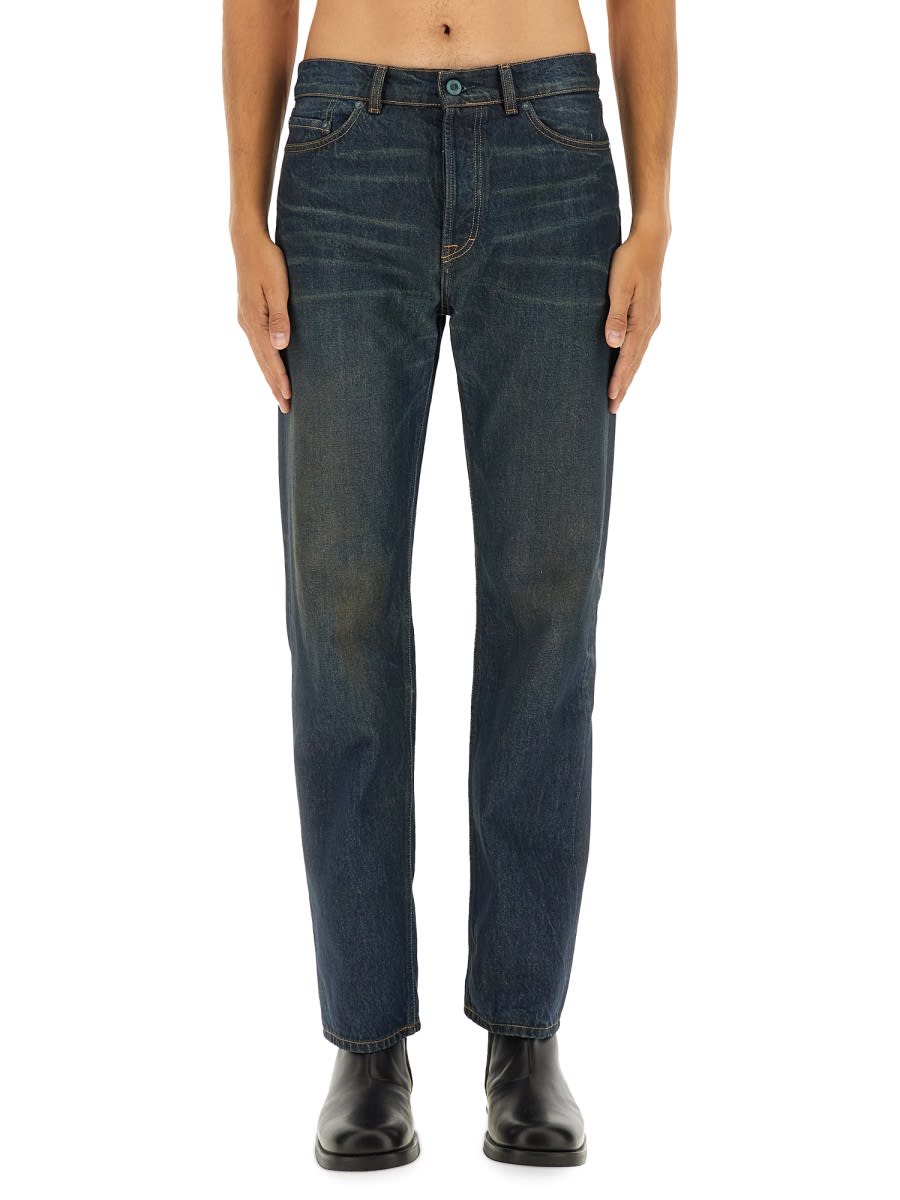 Our Legacy Pants First Cut In Blue