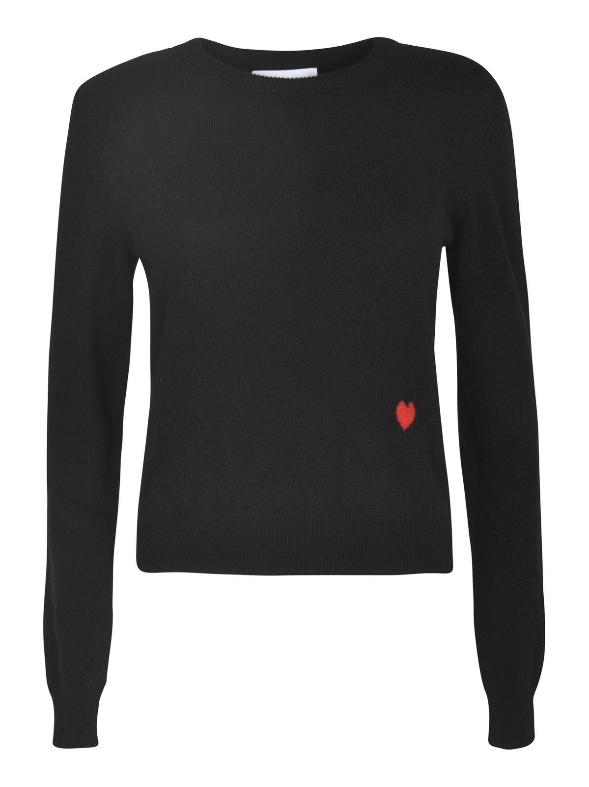 Heart-motif Knitted Jumper