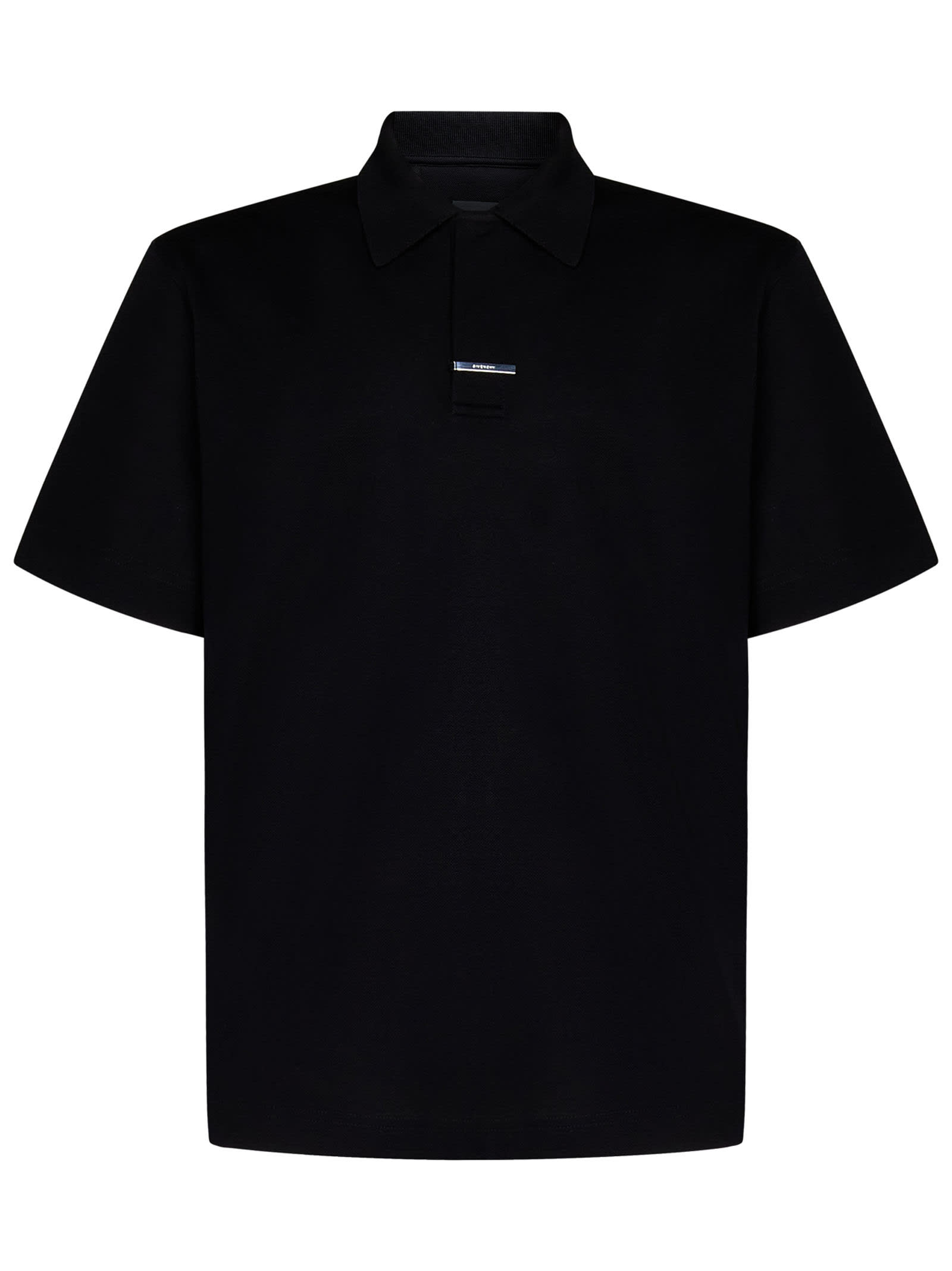 Shop Givenchy Polo Shirt In Black