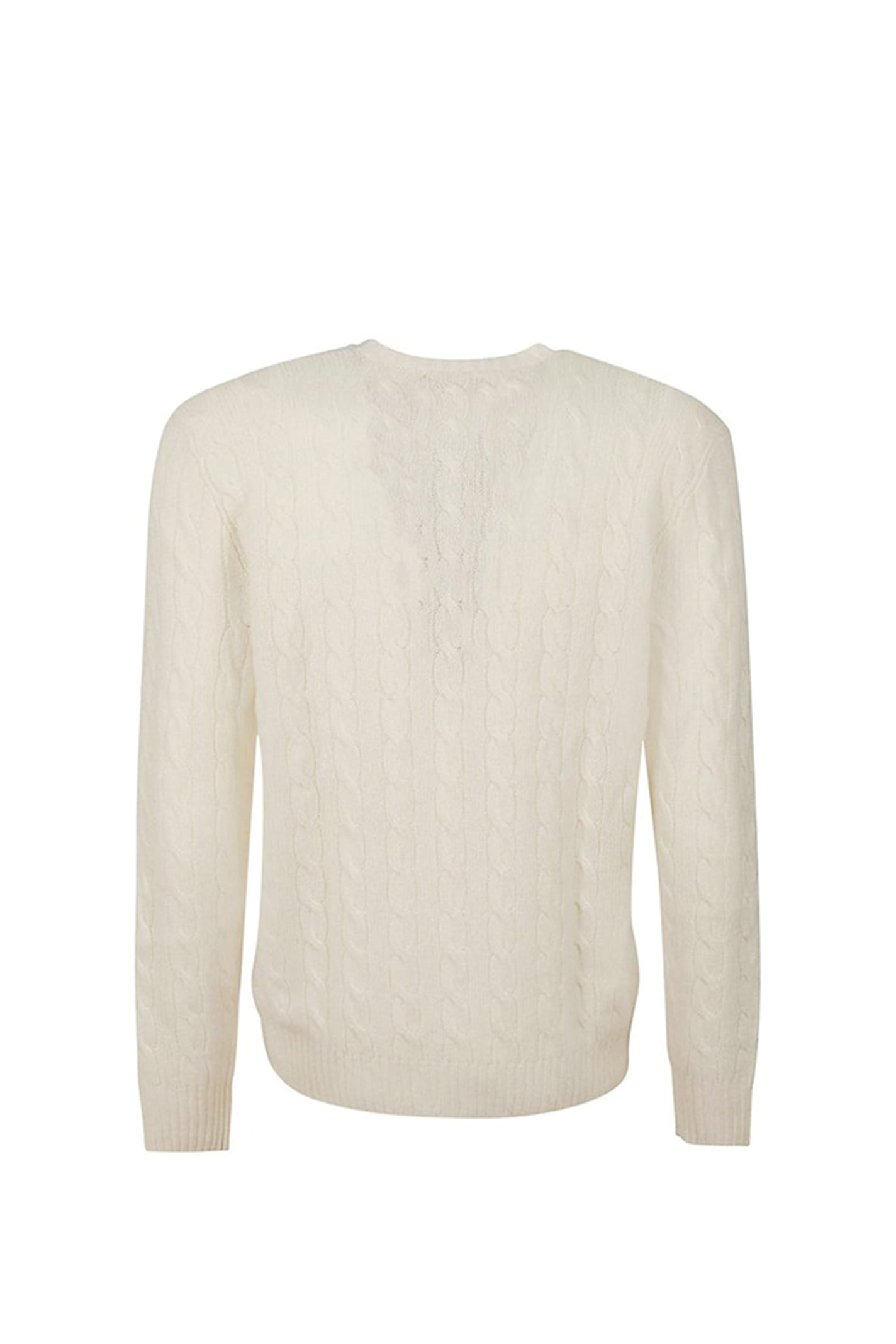 Shop Polo Ralph Lauren Sweater In White