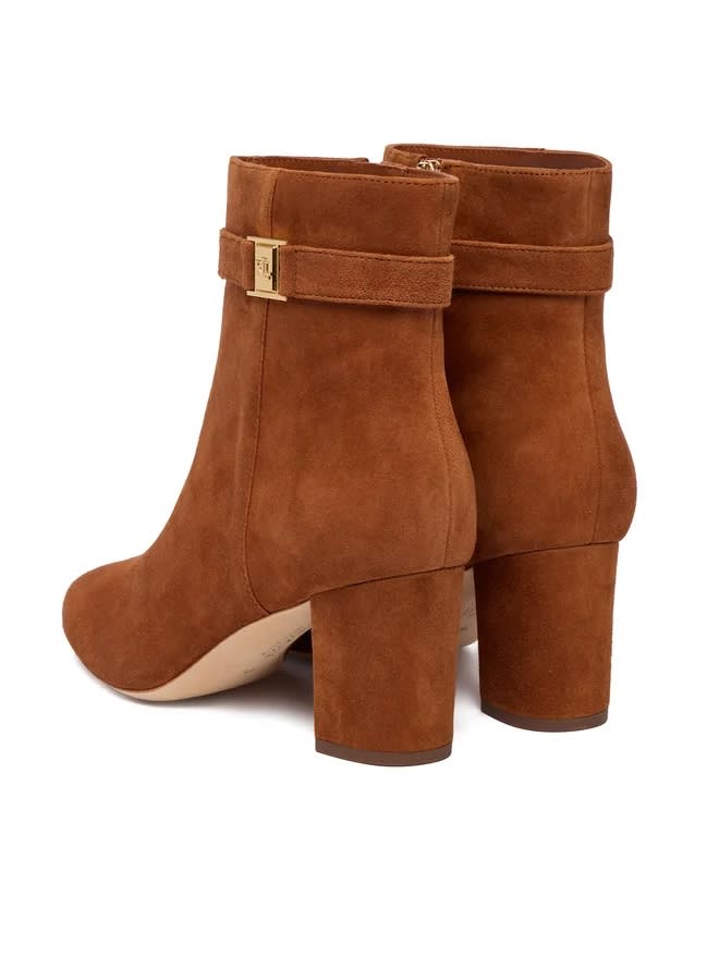Ralph Lauren Kellie Bt Hl Boots Bootie In Brown