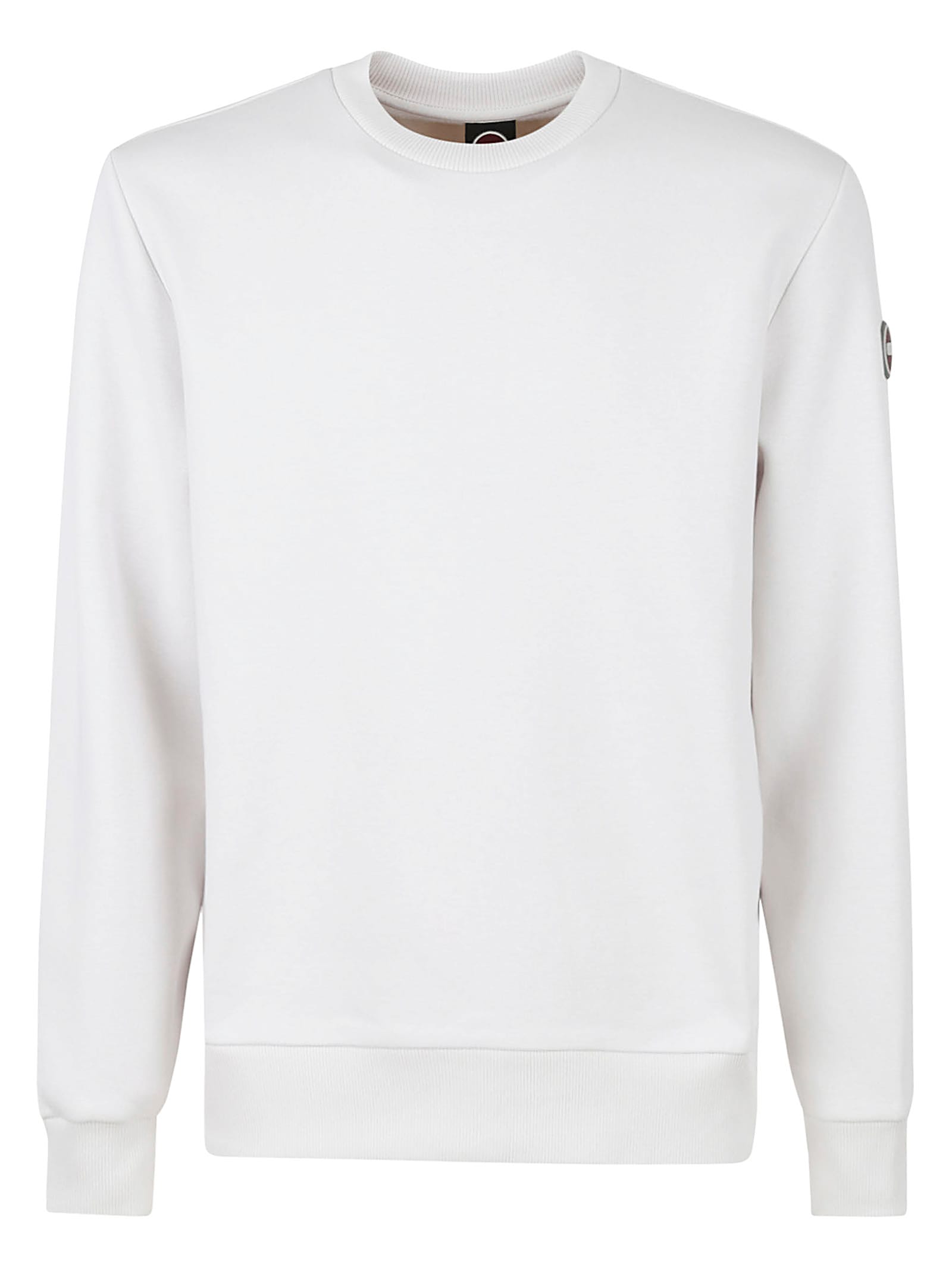 Logo Patched Rib Trim Sweatshirt