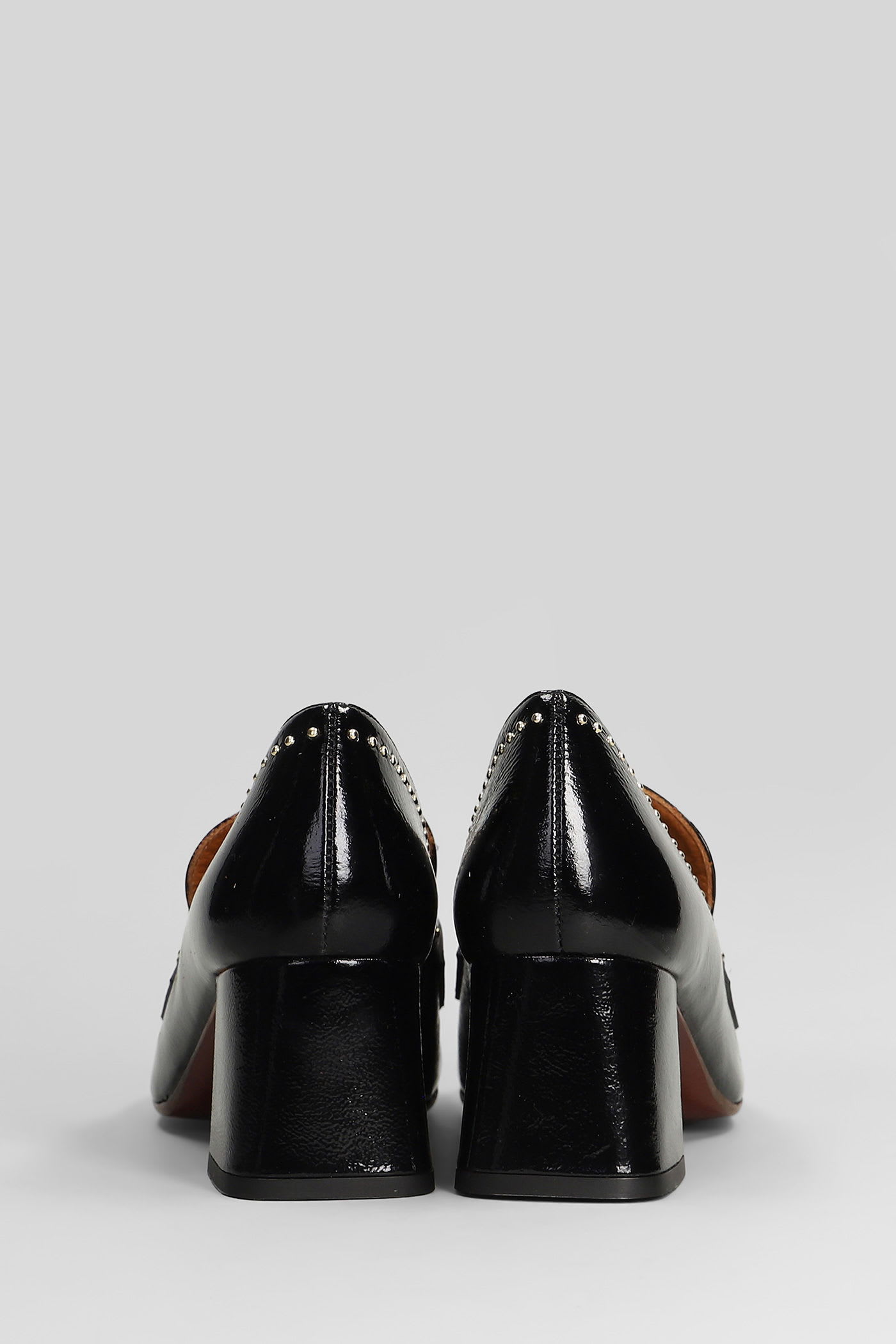 Chie Mihara Muleah Pumps In Black Leather In Black