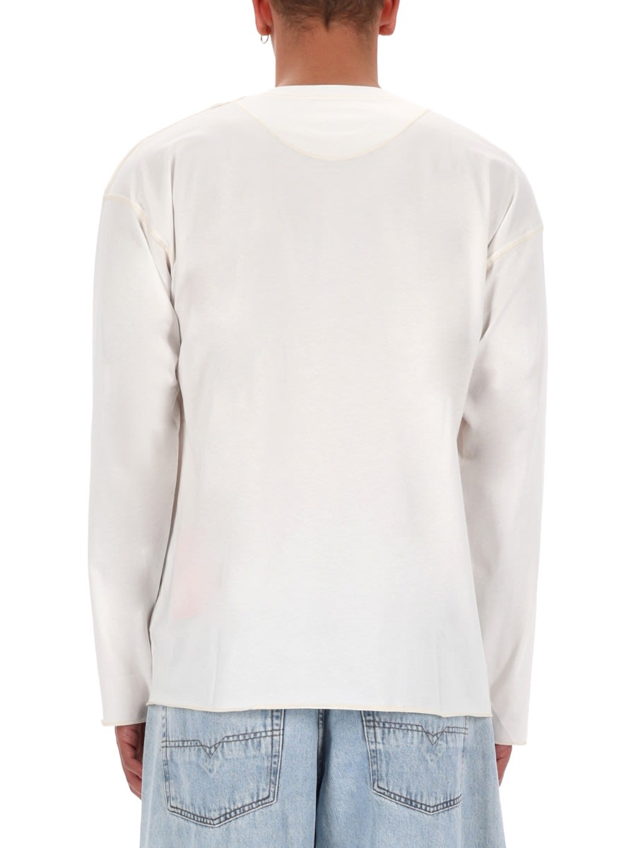 Diesel Cotton T-shirt In White