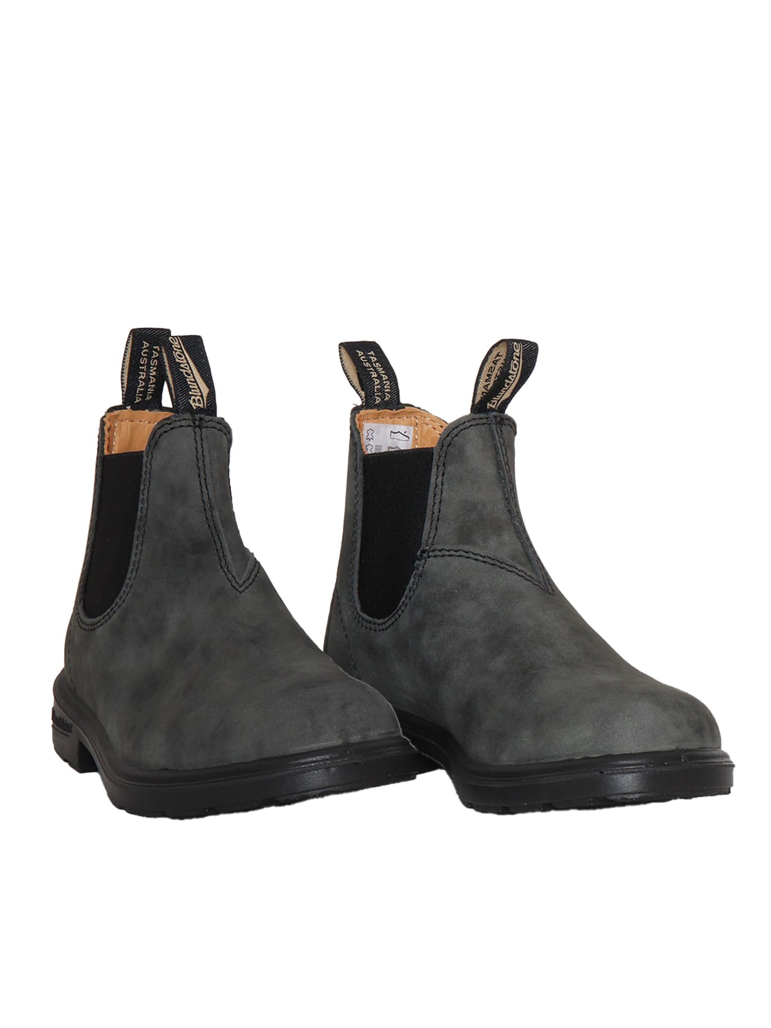 Shop Blundstone Rustic Ankle Boots In Black