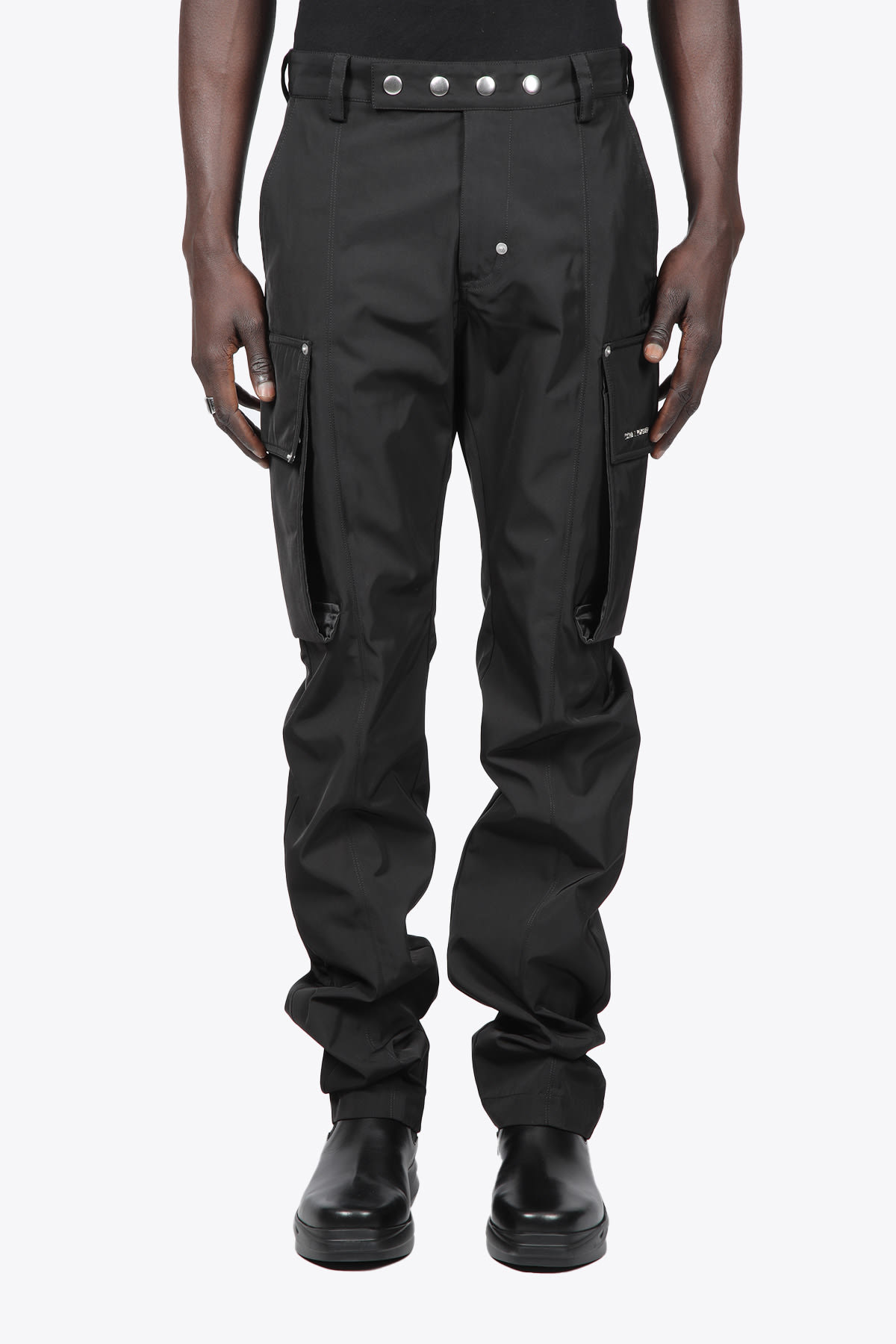 1017 ALYX 9SM Nylon Cargo Pant Black nylon cargo trousers-Nylon cargo pant