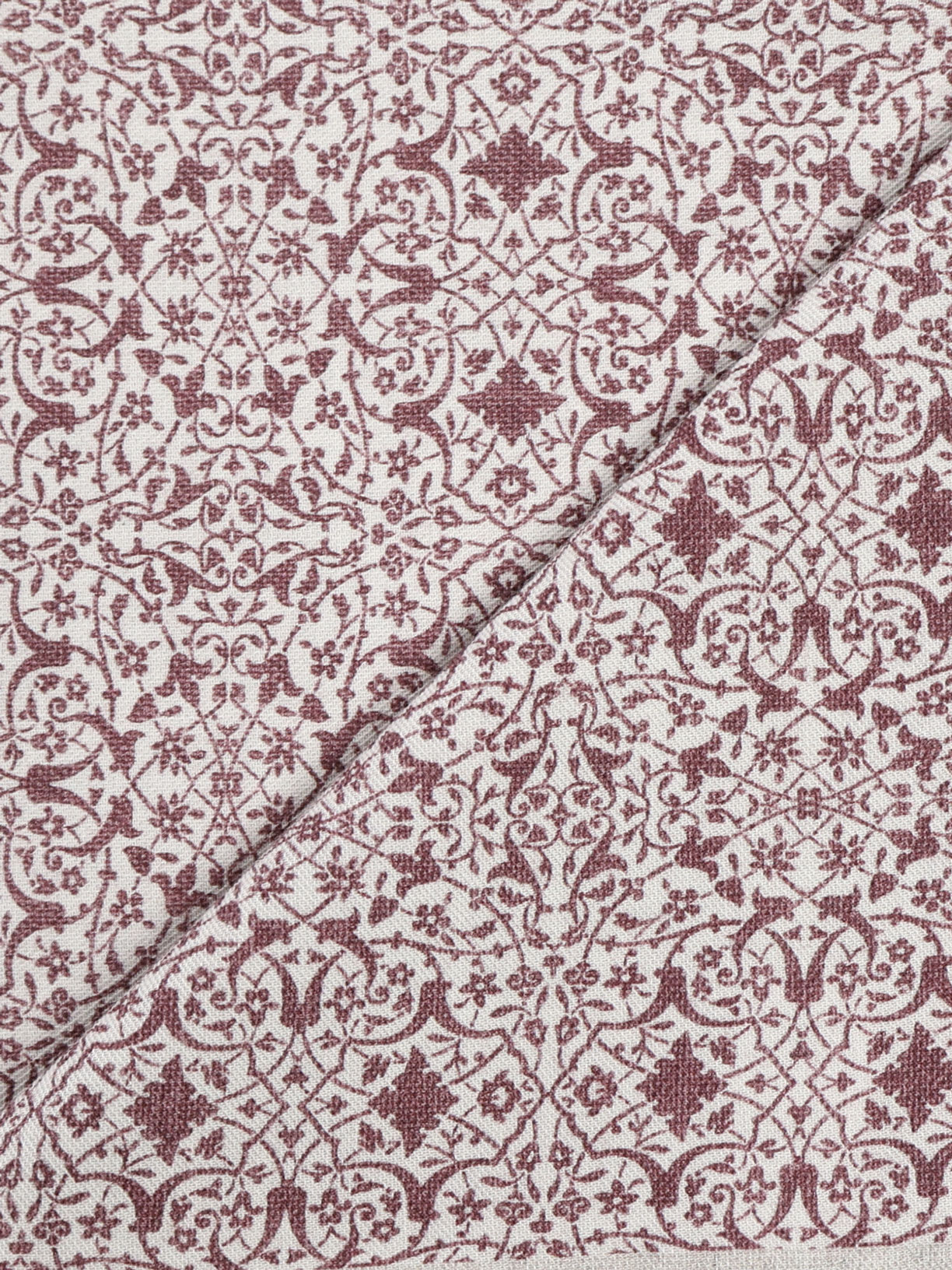 Eleventy Wool And Cotton Scarf In Red