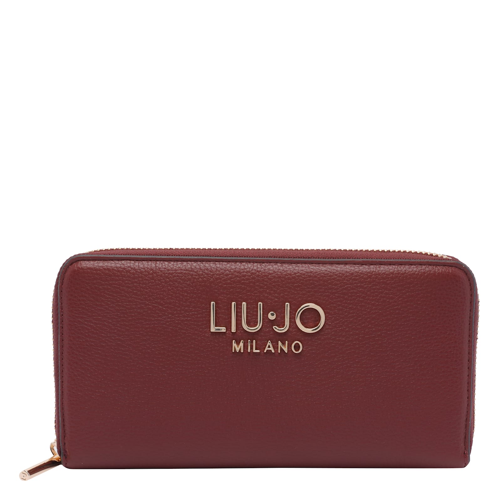 Liu •jo Bordeaux Leather Wallets And Cardholders In Brown
