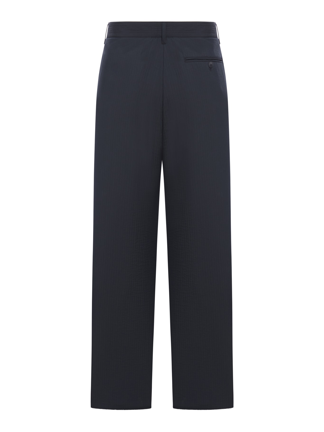 Shop Giorgio Armani Trouser In Sky Captain