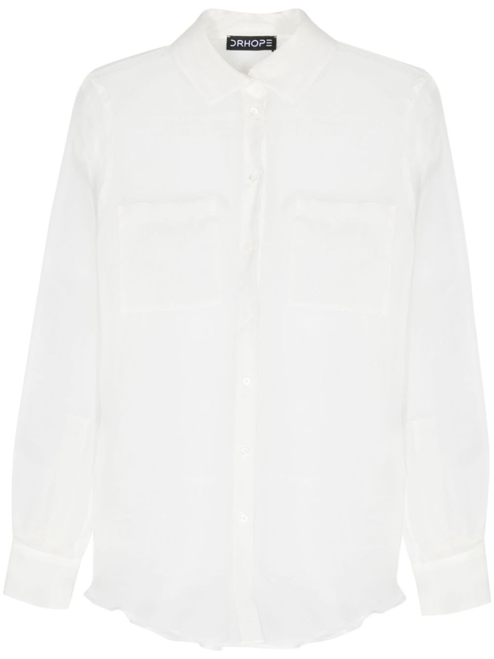 Shop Drhope Shirt In White