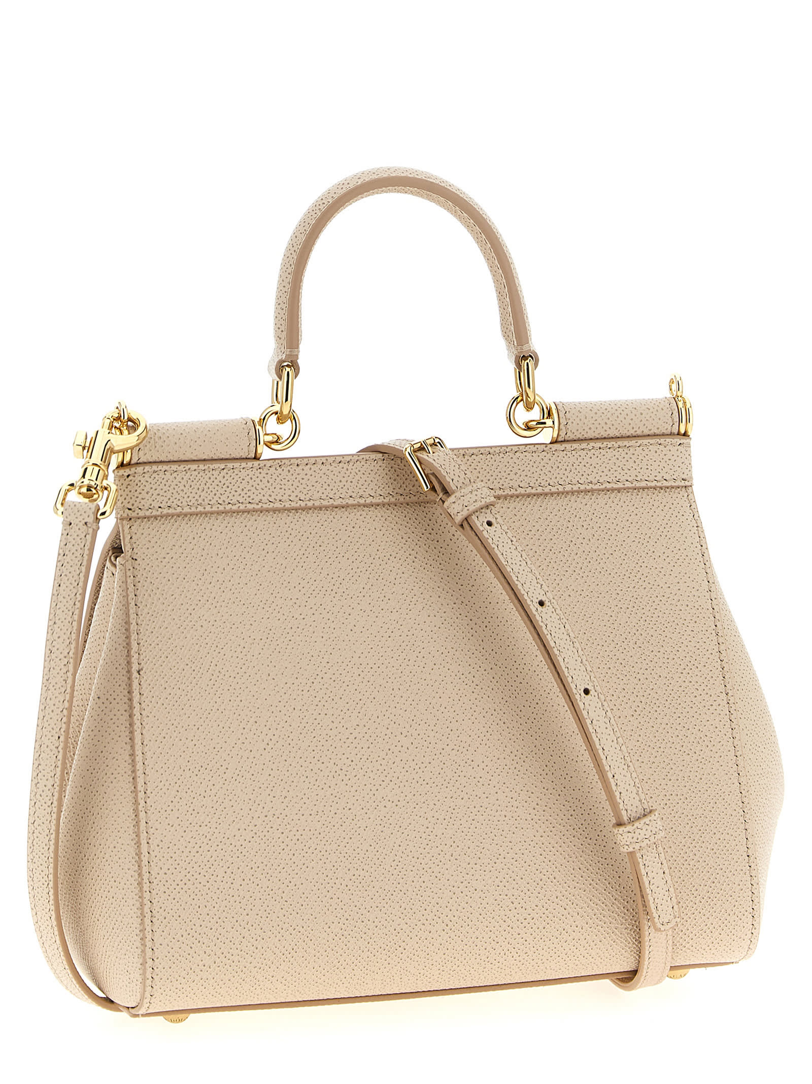 Dolce & Gabbana Sicily Medium Handbag In Pink