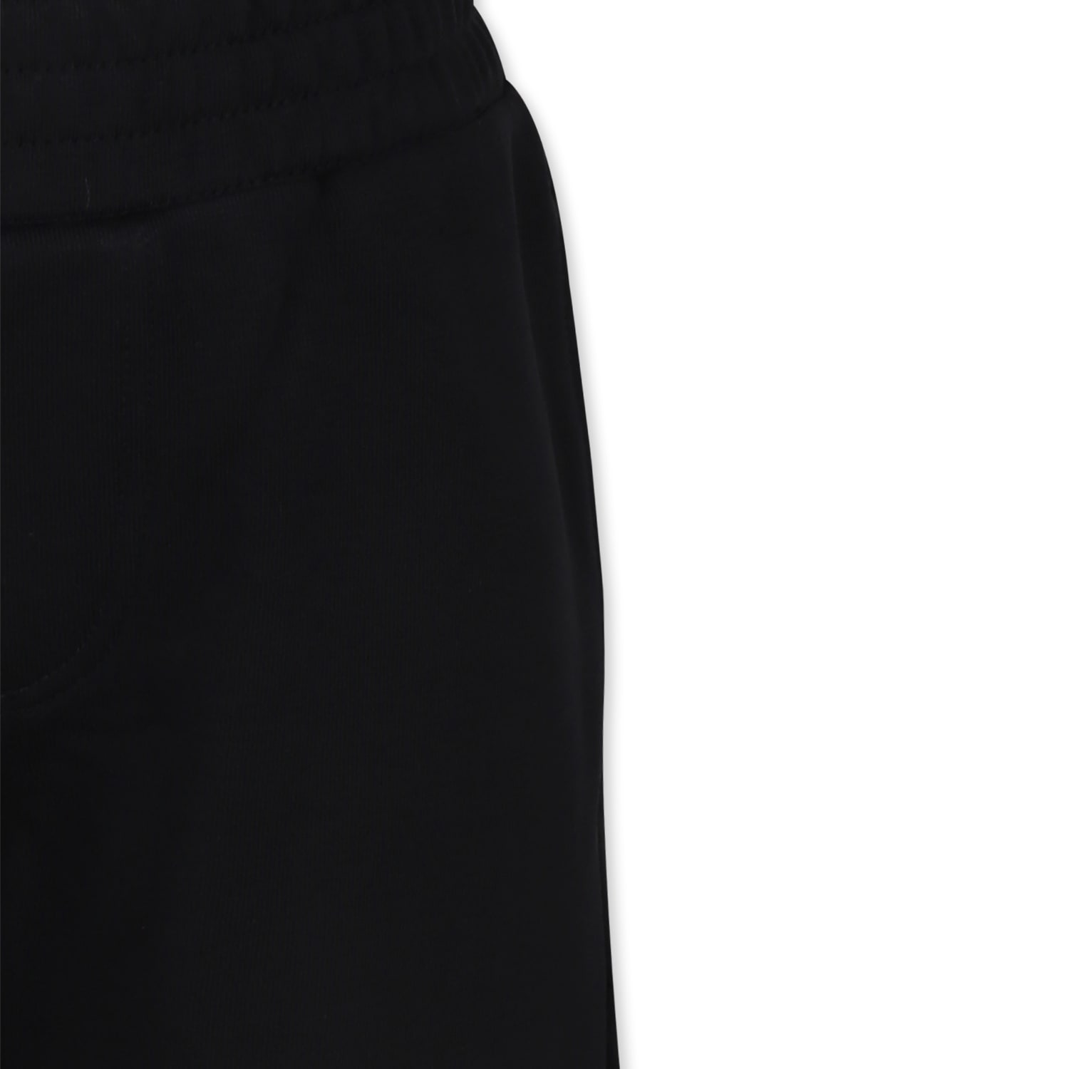 Givenchy Black Beanie For Boys With Stars And Logo In Nero