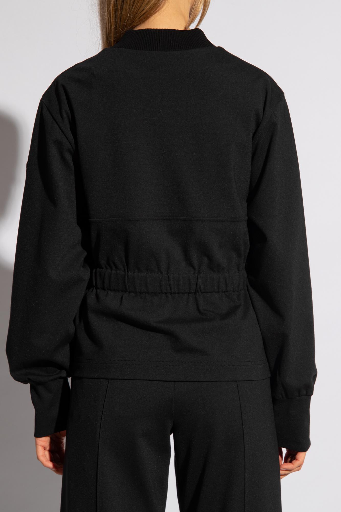 Shop Moncler Zip-up Sweatshirt