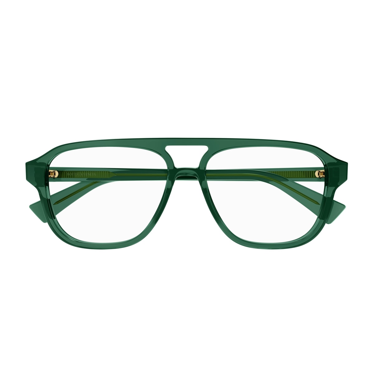 Bottega Veneta Bv1294o Linea New Classic 003 Green Trasparent Glasses