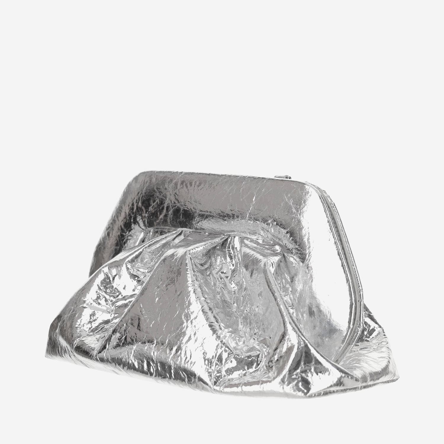 Themoirè Gea Pineapple Bag In Silver