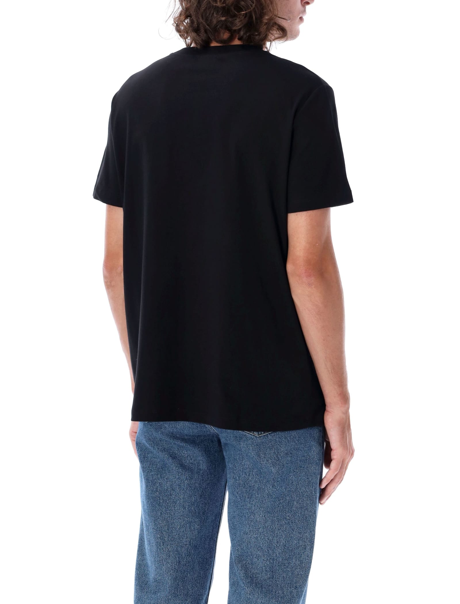 Shop Apc Standard Item T-shirt In Noir/blanc