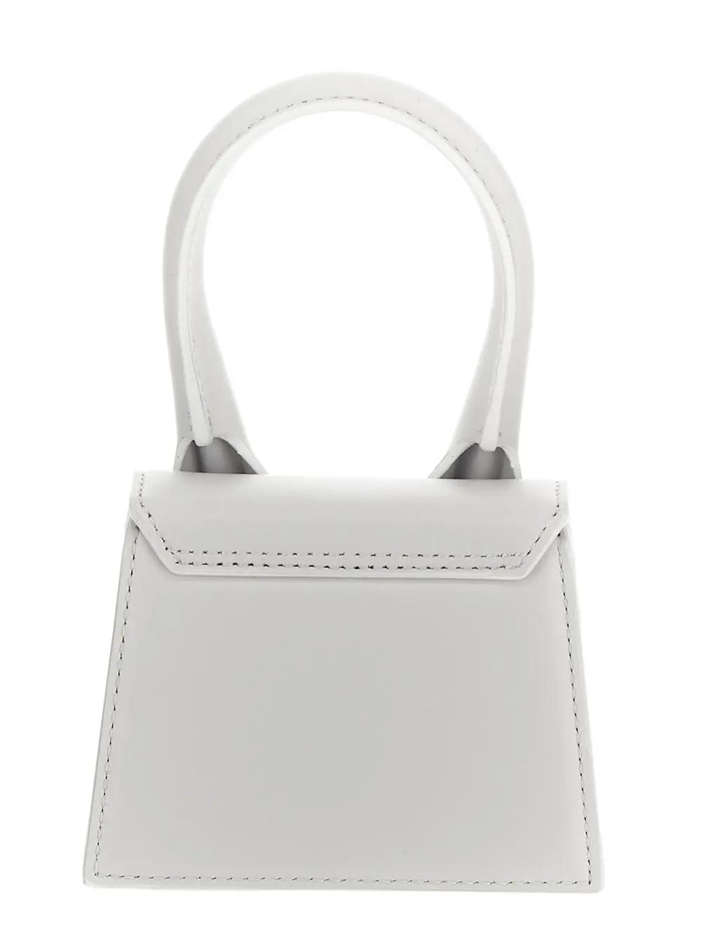 Shop Jacquemus Le Chiquito Mini Bag In White