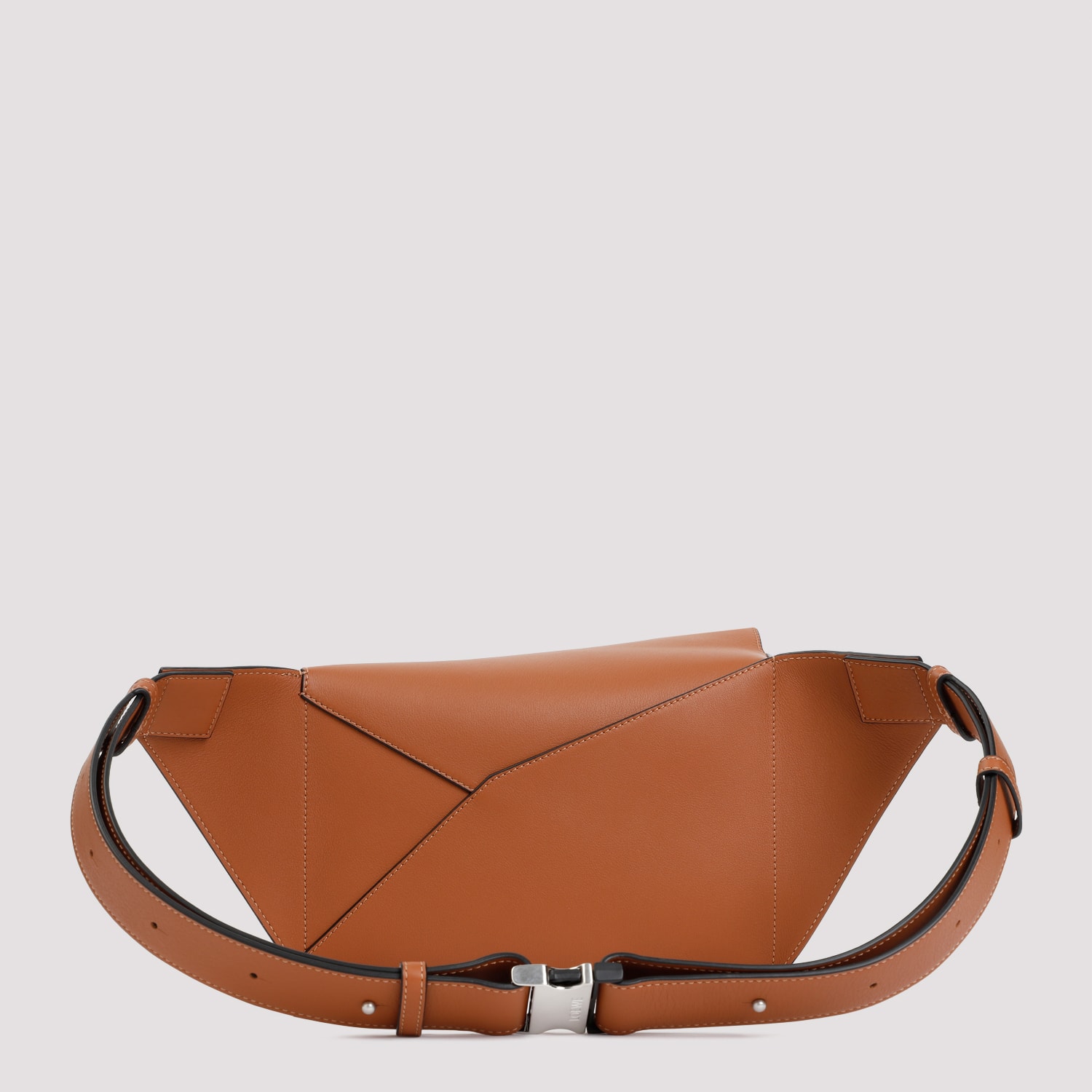 Shop Loewe Puzzle Edge Small Bumbag In Tan