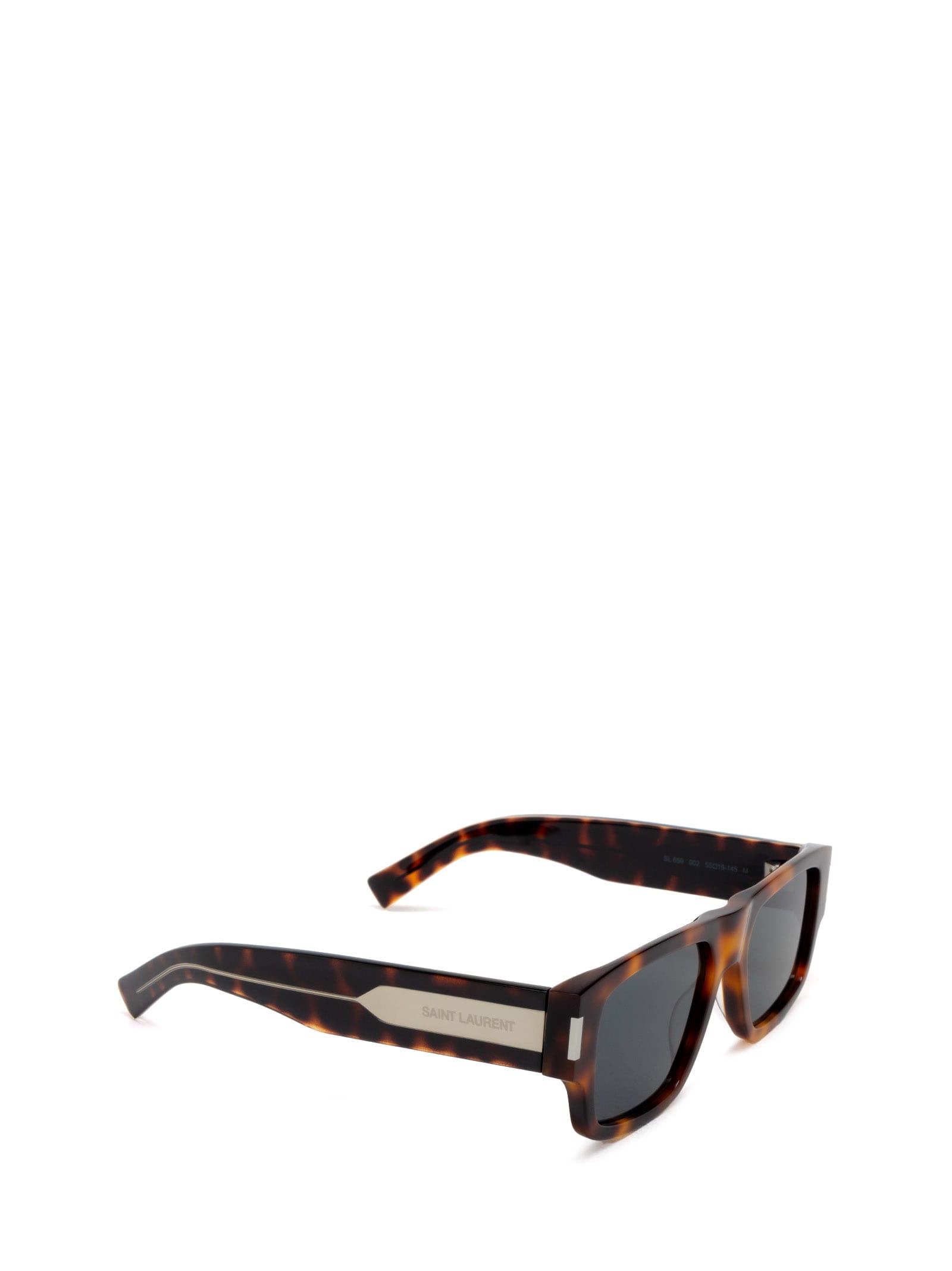 Shop Saint Laurent Sl 659 Havana Sunglasses