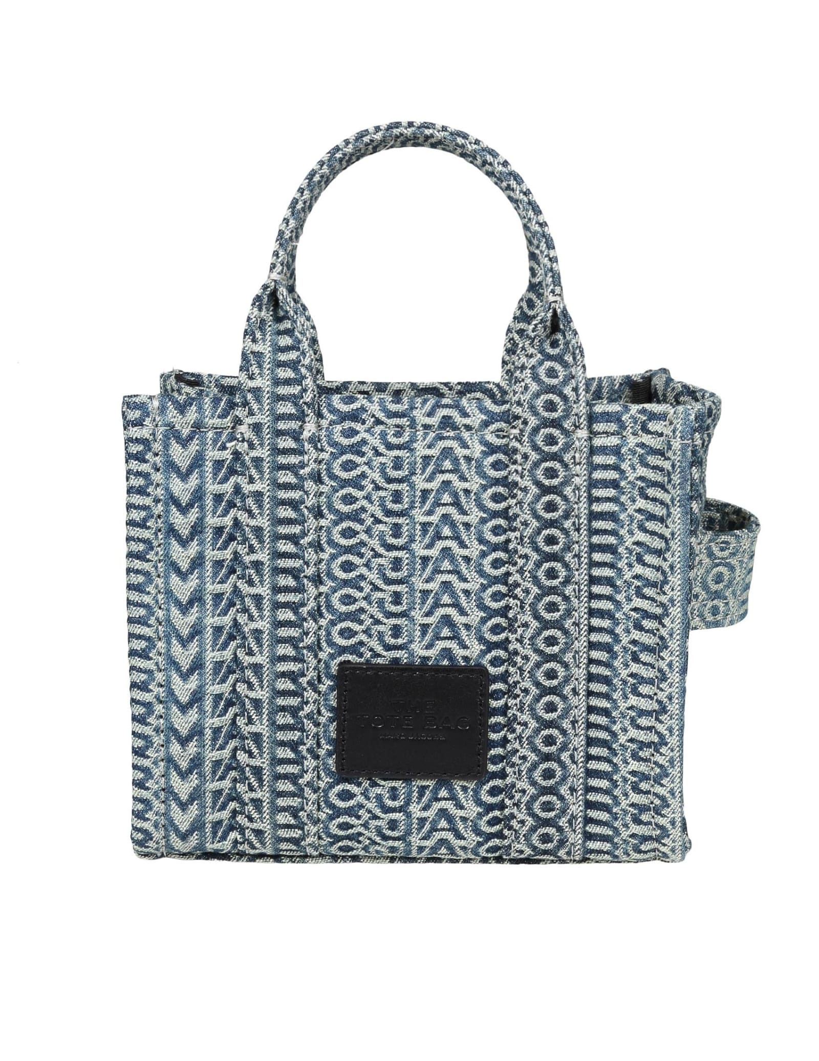 Marc Jacobs Blue Micro The Tote Bag