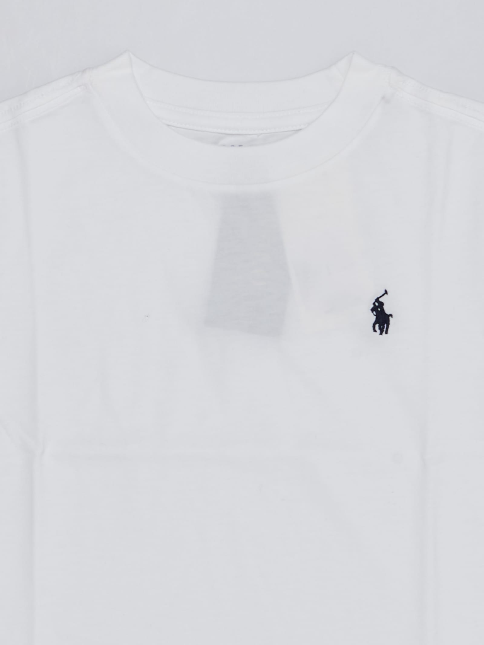 Shop Polo Ralph Lauren T-shirt T-shirt In Bianco