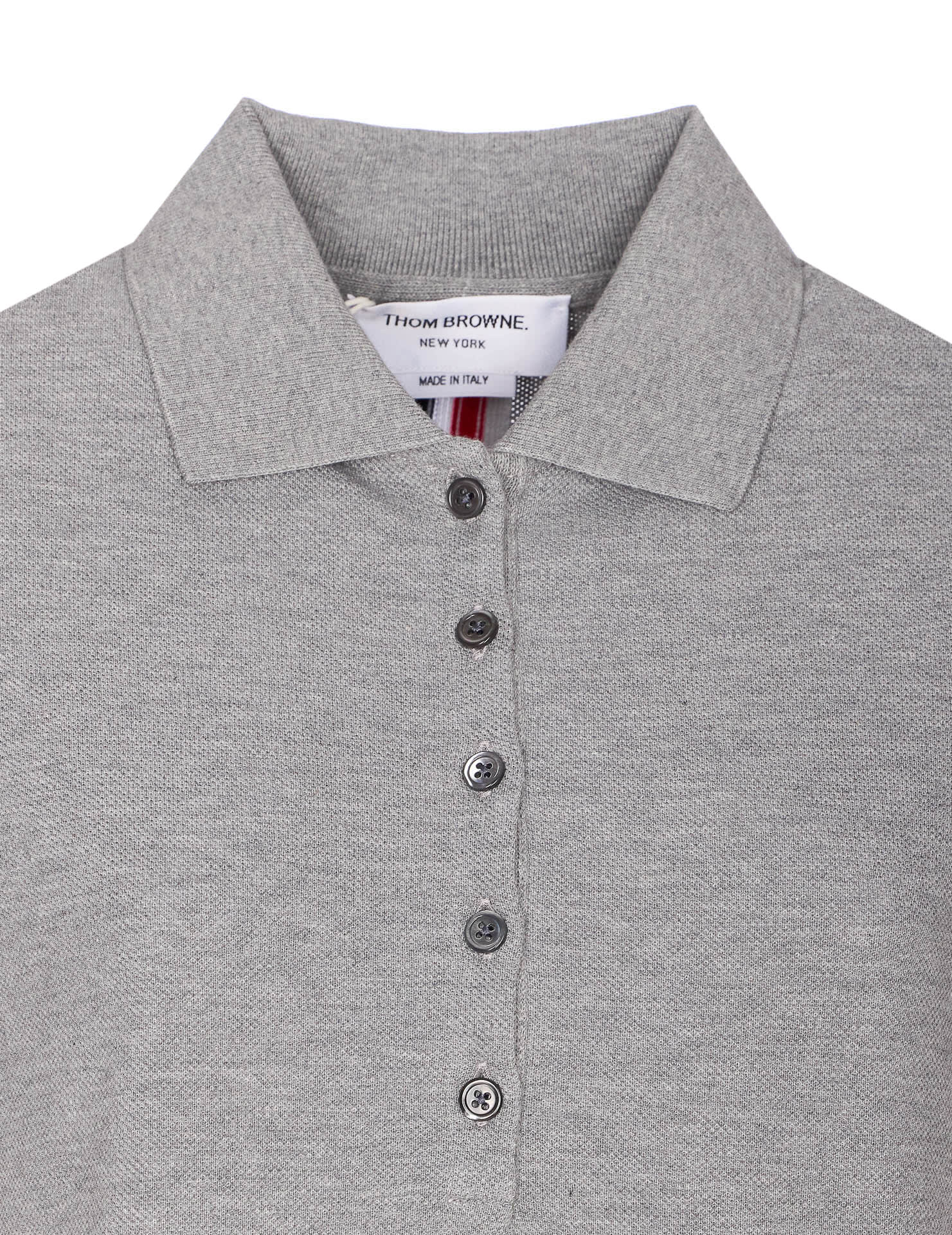 Thom Browne A-line Short Dress In Gray