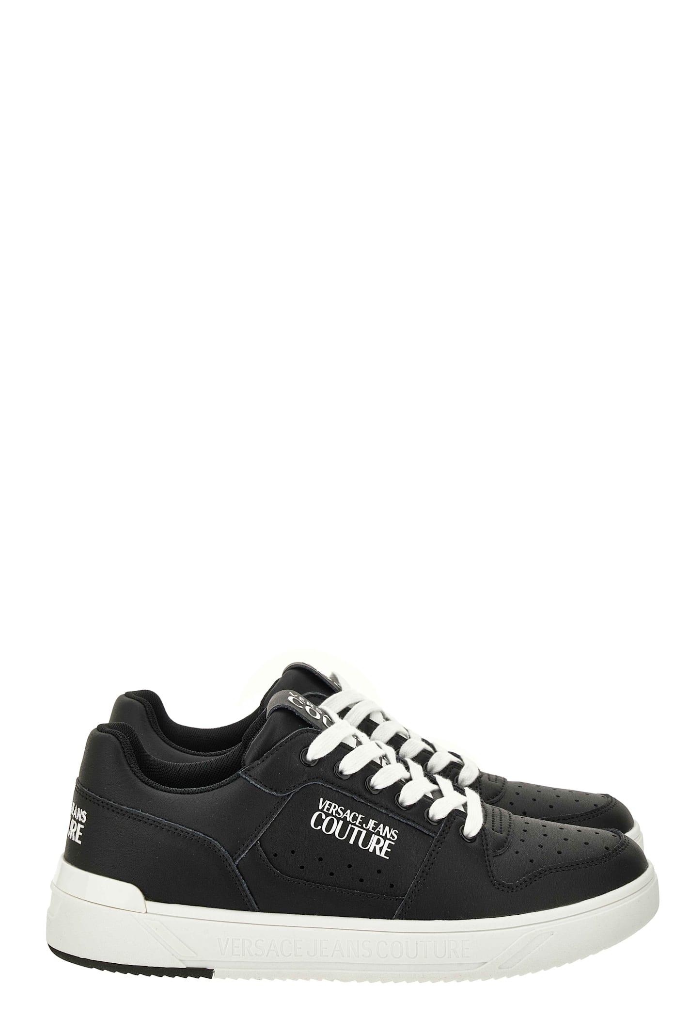 Versace Jeans Couture Sneakers In Black