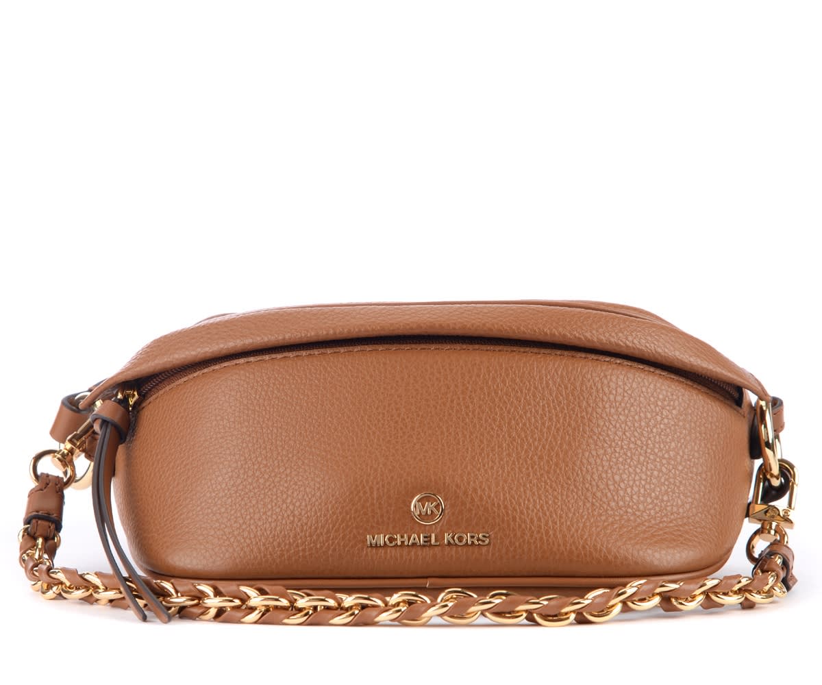 Michael Kors Slater Xs Fanny Pack In Leather Color Leather