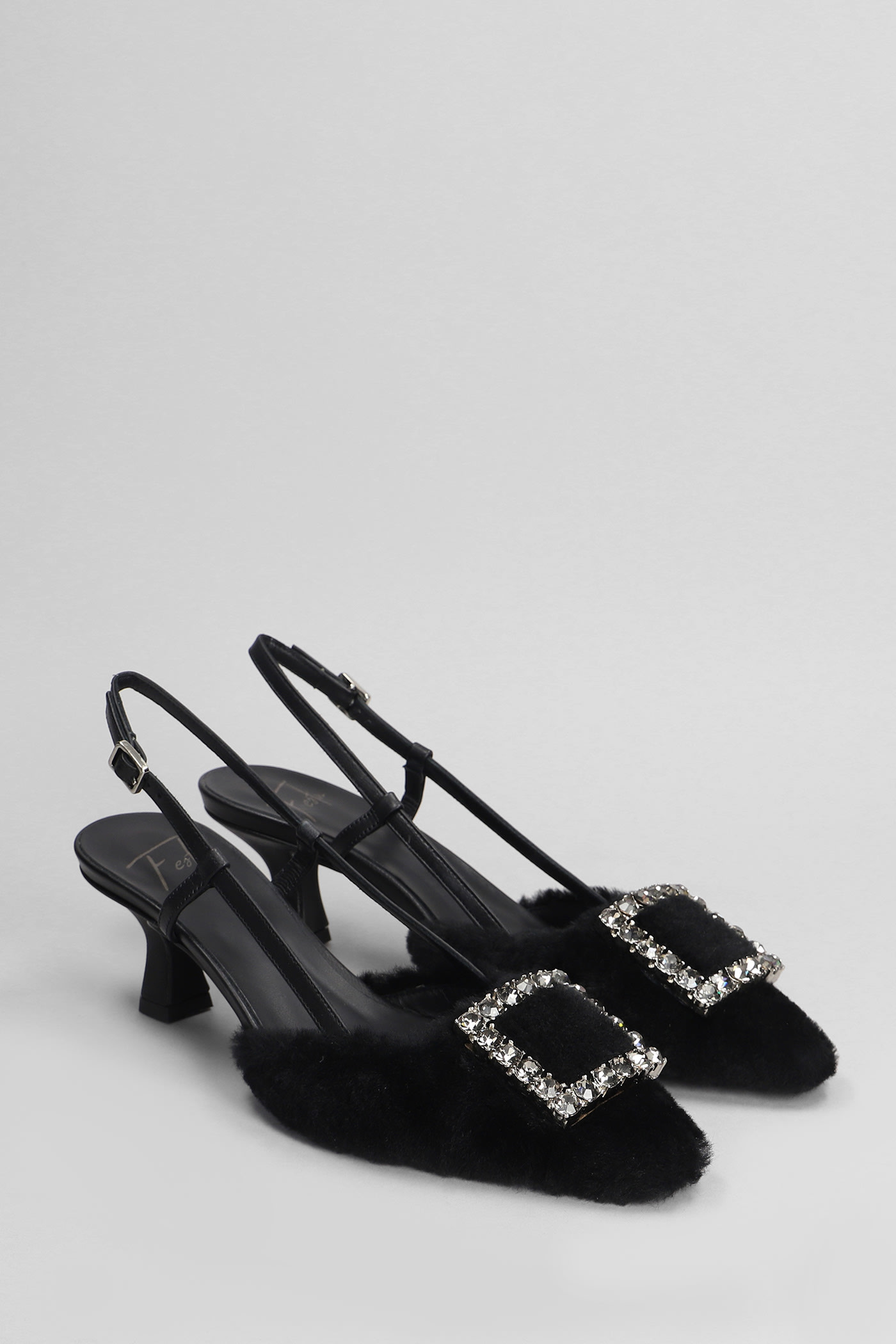 Shop Roberto Festa Stefi Pumps In Black Leather